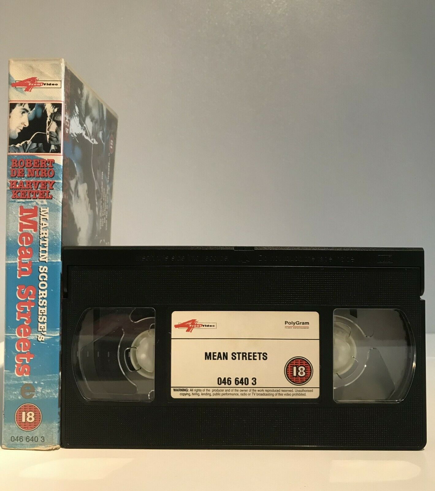 Mean Streets: Film By M.Scorsese (1973) - Crime Drama - H.Keitel/R.De Niro - VHS-