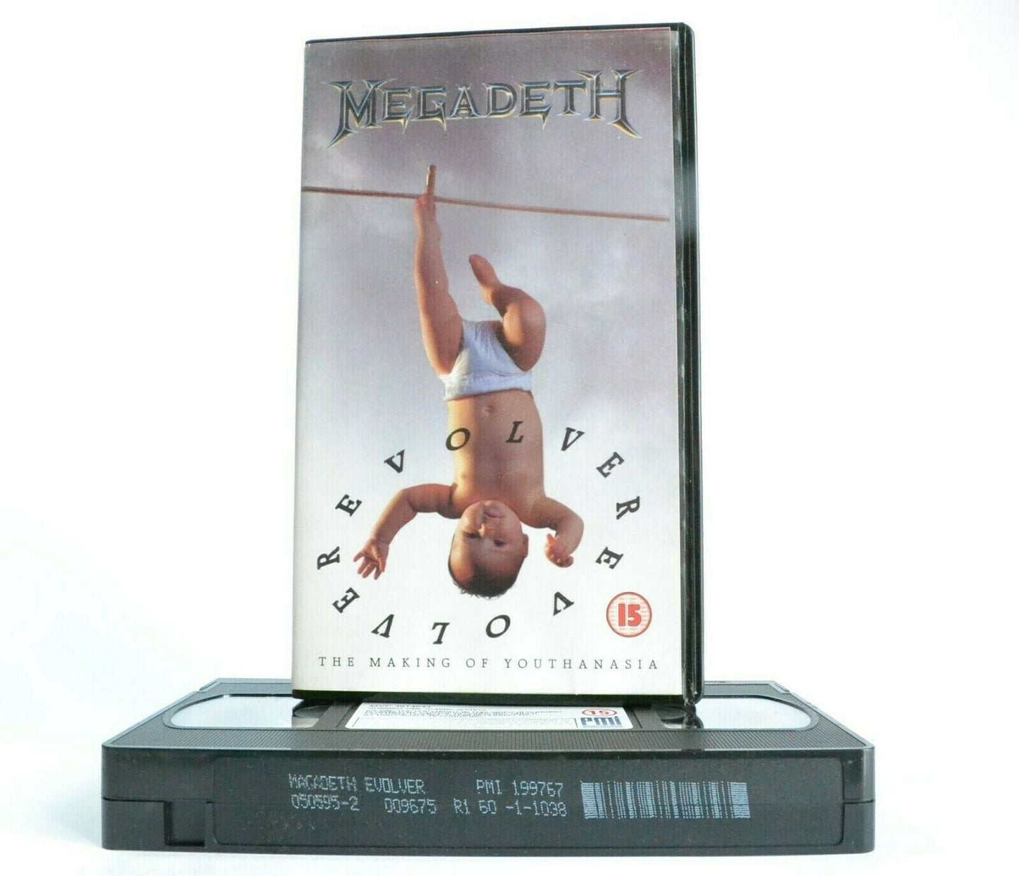 Megadeth: Evolver - Music Videos - Classic Metal Band - Dave Mustaine - Pal VHS-