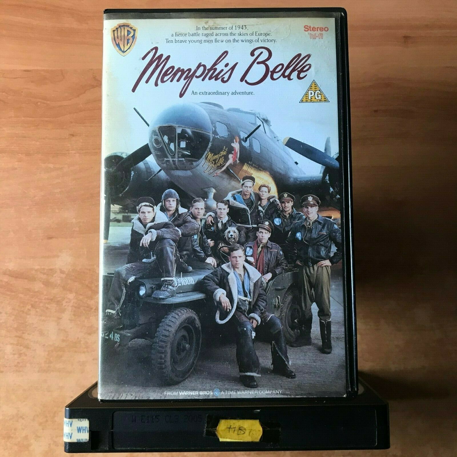 Memphis Belle (1990): War Drama [Warner] Large Box - Eric Stoltz - Pal VHS-