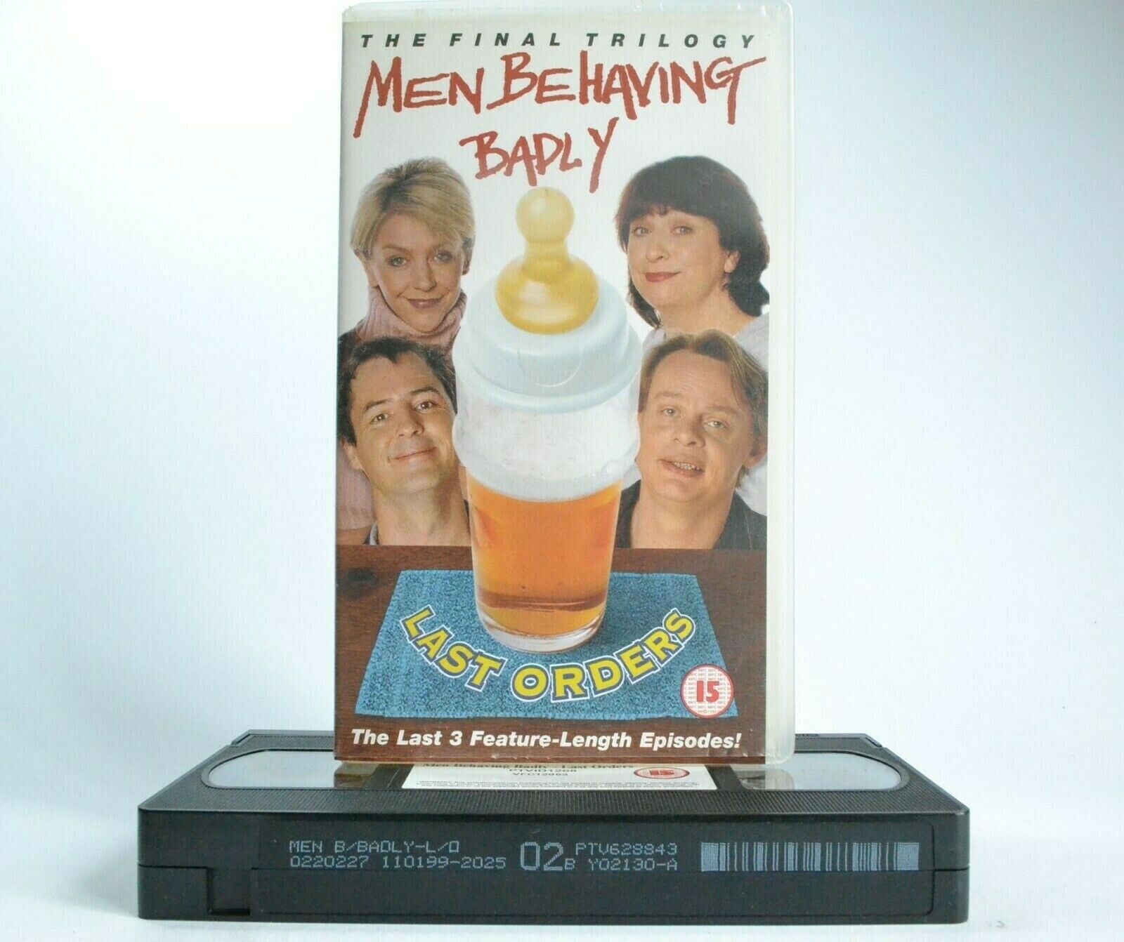 Men Behaving Badly: The Final Trilogy (Last Orders) - Situation Comedy - Pal VHS-