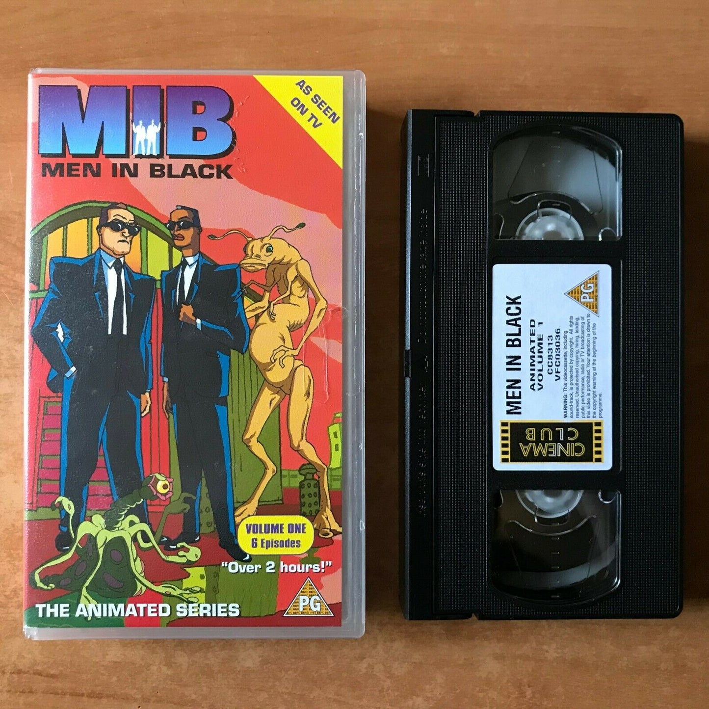 Men In Black: The Animated Series [Over 2 Hours] Animated - Children's - Pal VHS-