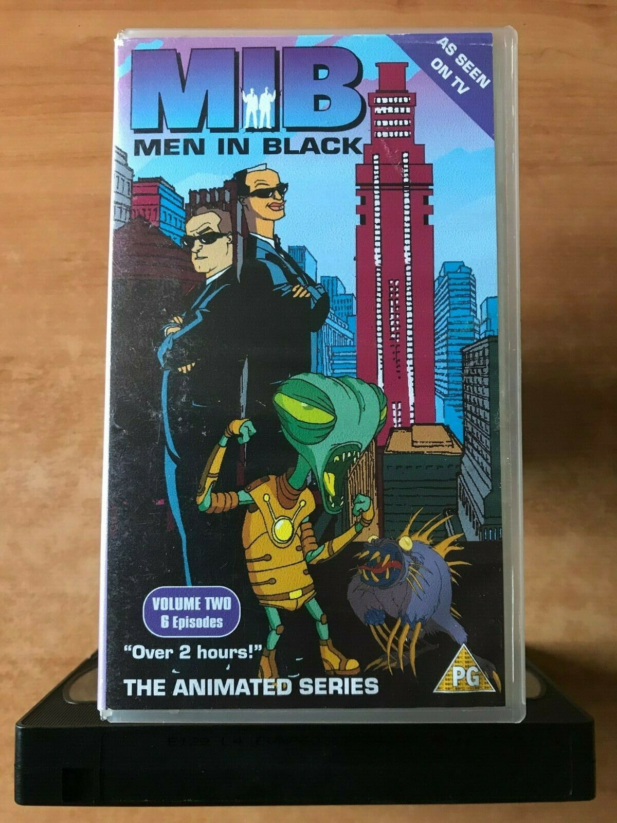 Men In Black [The Animated Series]: The Psychic Link Syndrome - Children's - VHS-