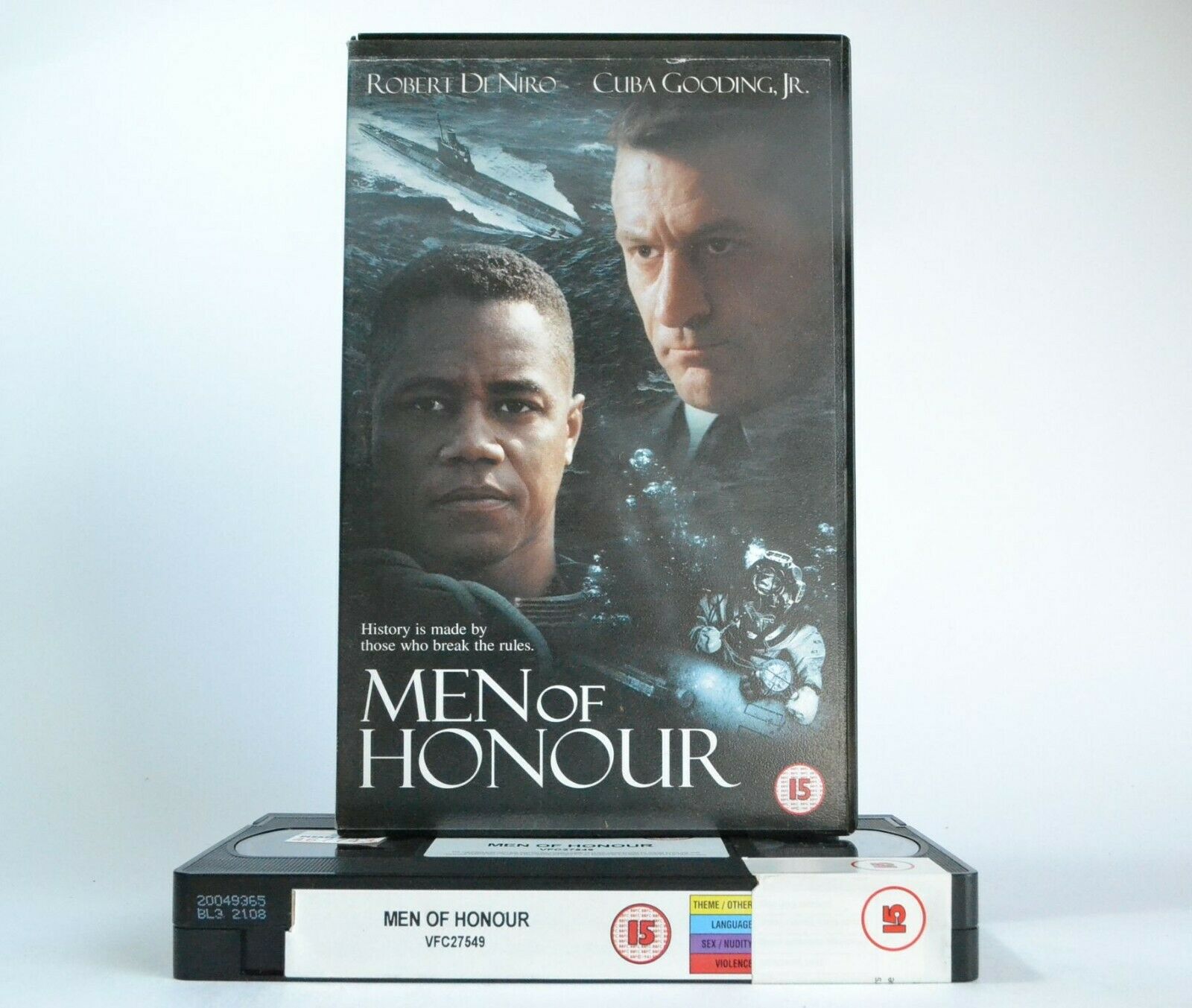 Men Of Honour: Based On True Story - Drama - R.De Niro/C.Gooding,Jr. - Pal VHS-