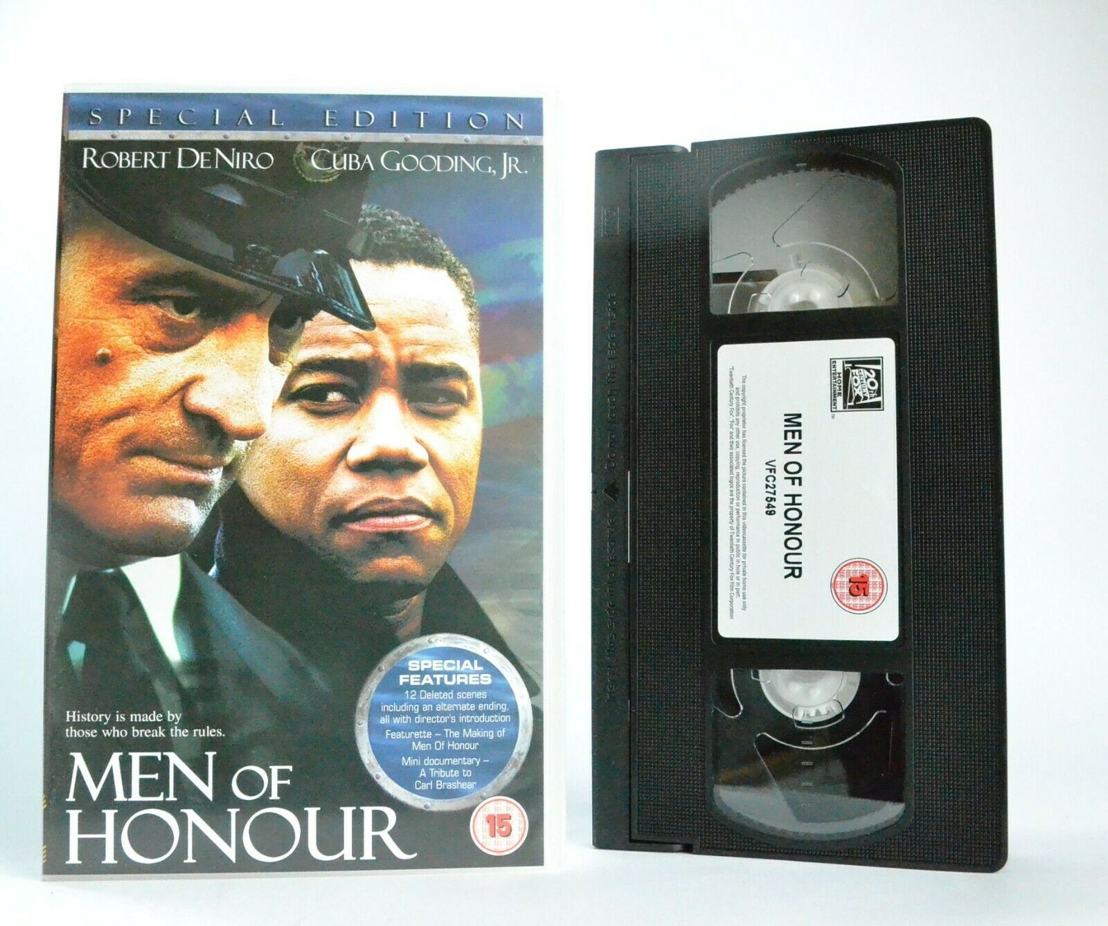 Men Of Honour: Special Edition - Drama - Based On True Story - R.De Niro - VHS-