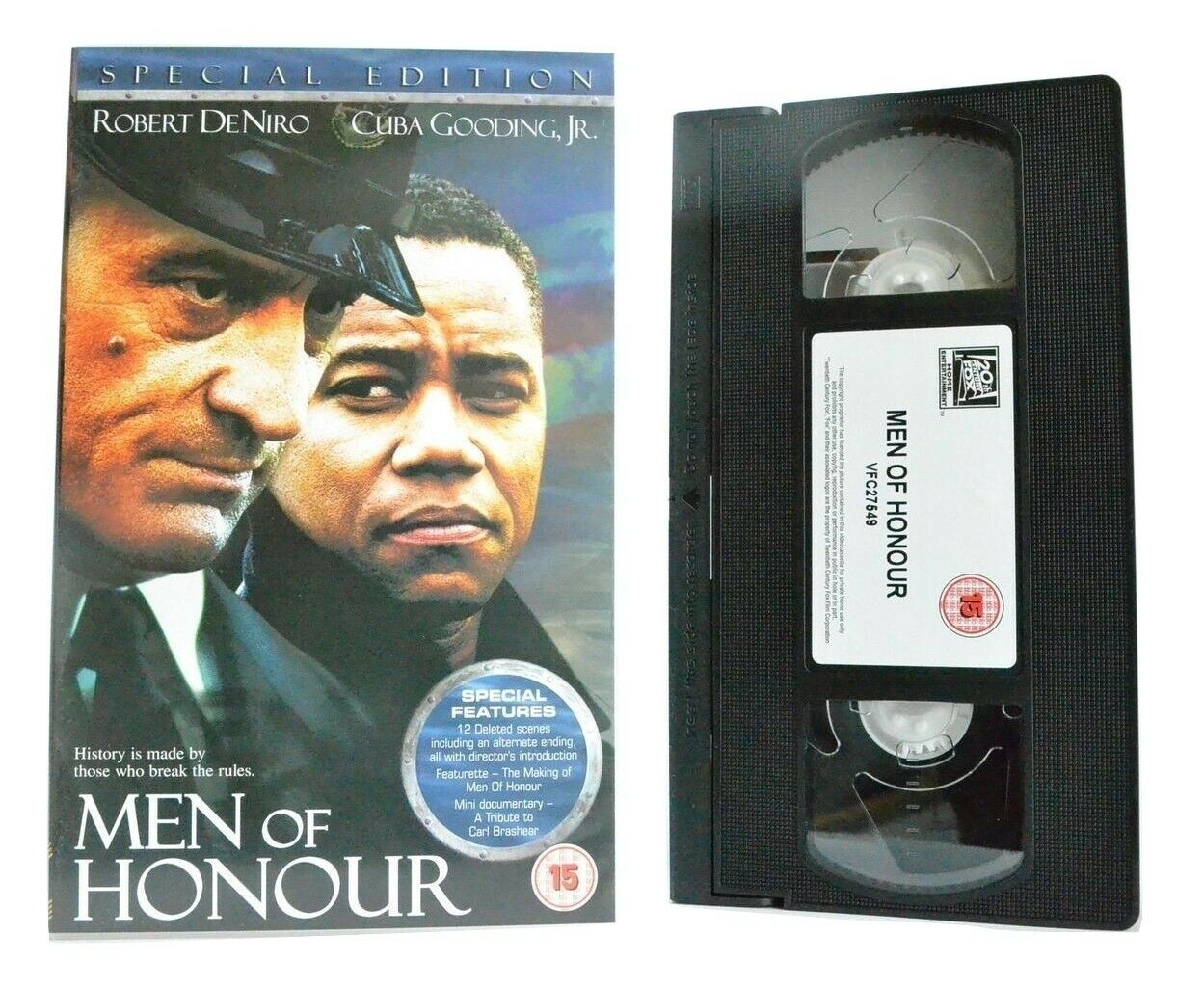 Men Of Honour: Special Edition - Drama - Based On True Story - R.De Niro - VHS-