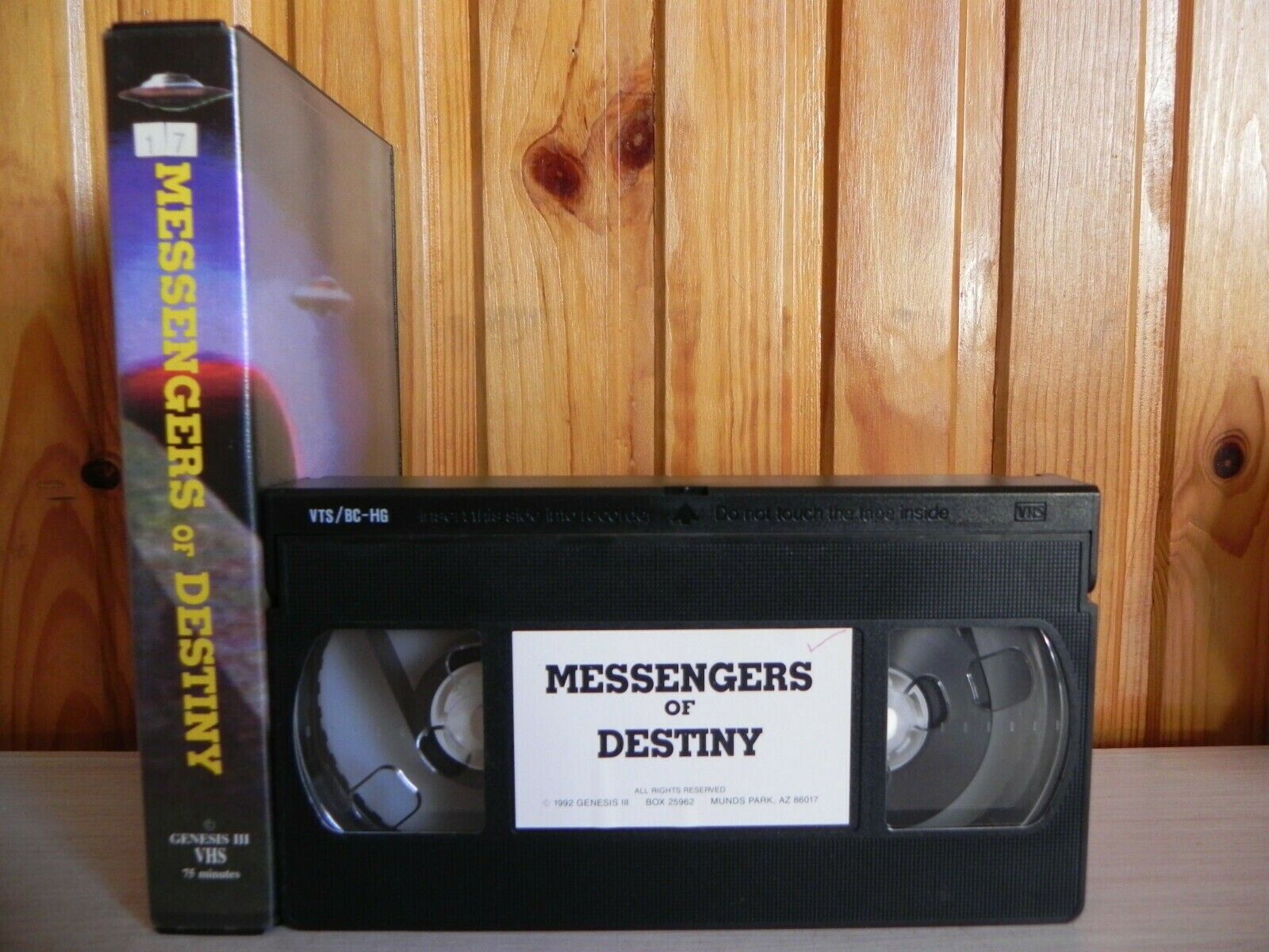 Messengers Of Destiny - Prophecy - Maya Preists - UFO Over Mexico - Pal VHS-