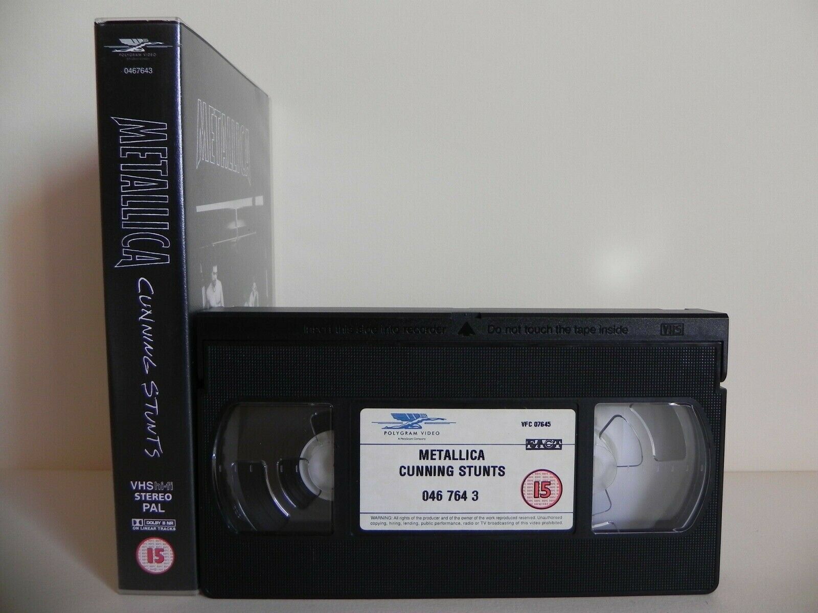 Metallica: Cunning Stunts - Live Texas, USA - May 9-10, 1997 - Music - Pal VHS-