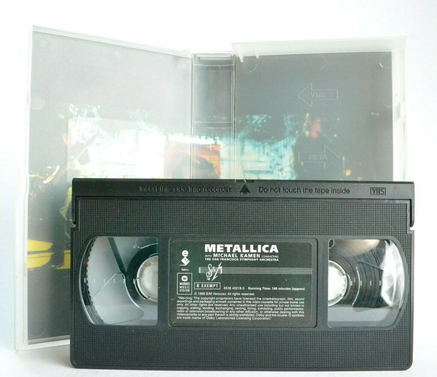 Metallica: S&M - Symphony Orchestra - Michael Kamen - 21 Songs - Music - Pal VHS-