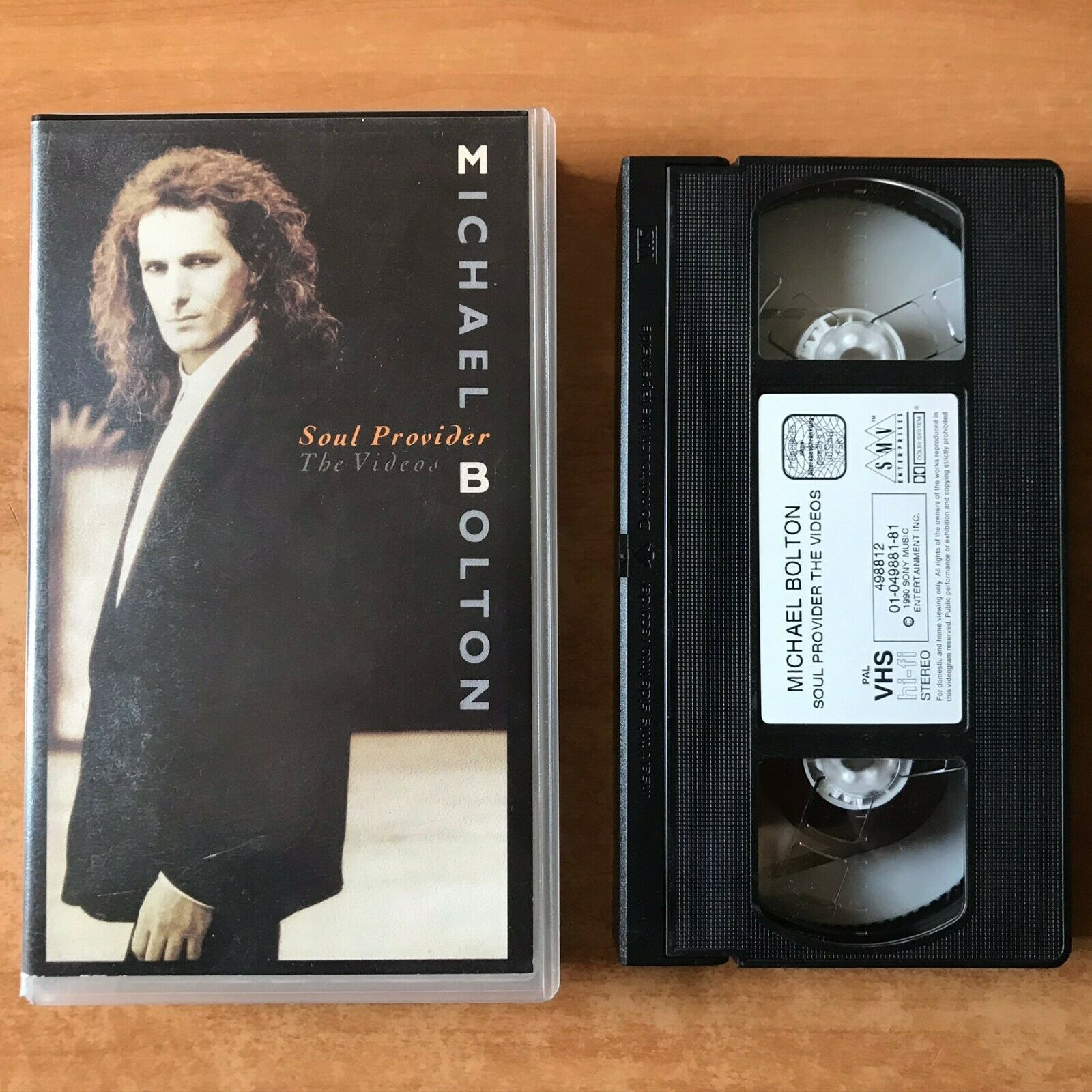 Michael Bolton: Soul Provider [Music Videos] Greatest Hits - Pal VHS-