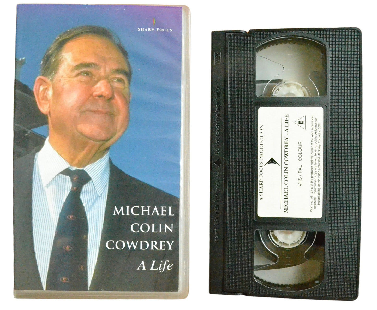 Michael Colin Cowdrey - A Life - Sharp Focus - Pal VHS-