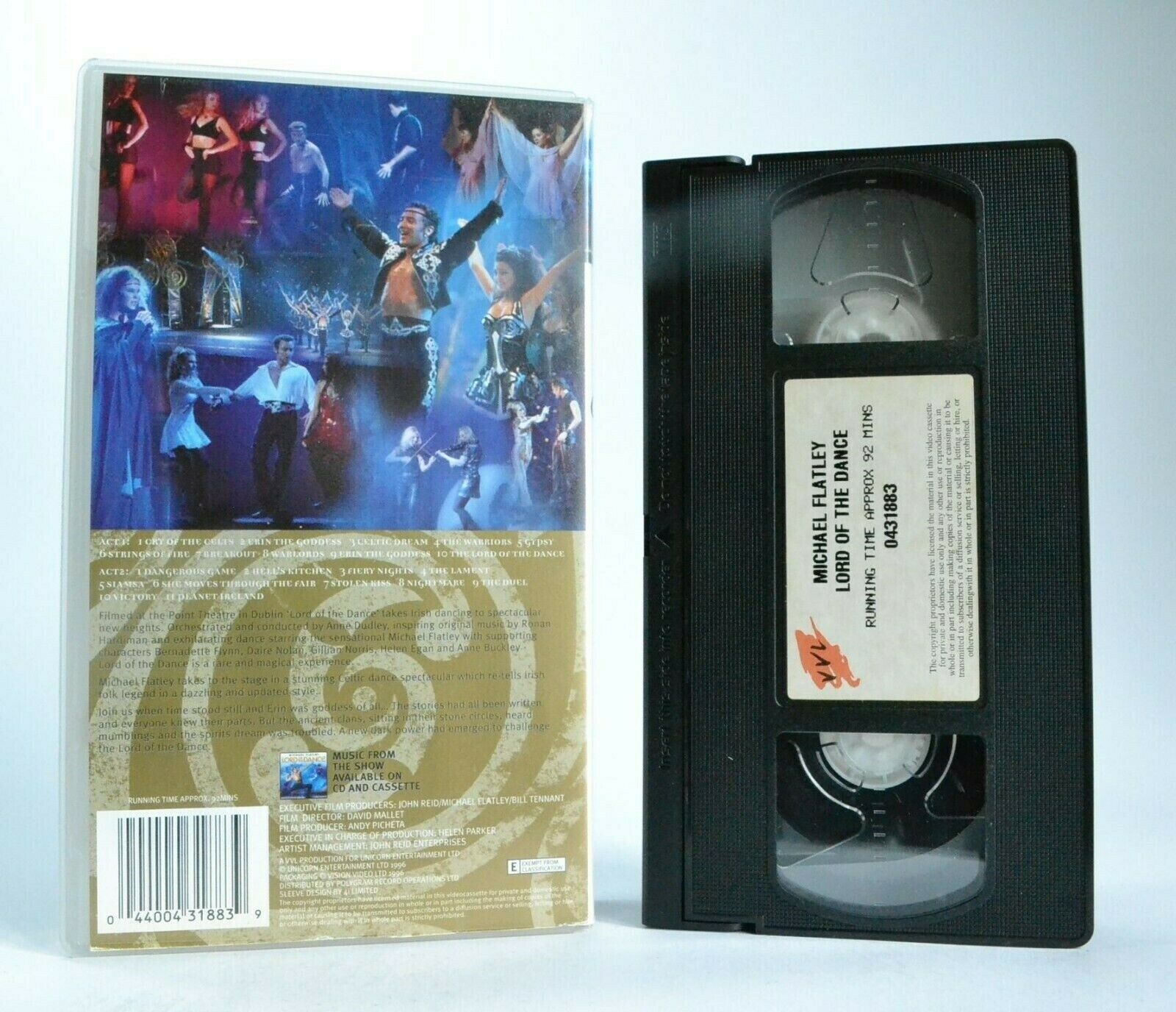 Michael Flatley: Lord Of The Dance - Irish Dancing - Point Theatre/Dublin - VHS-