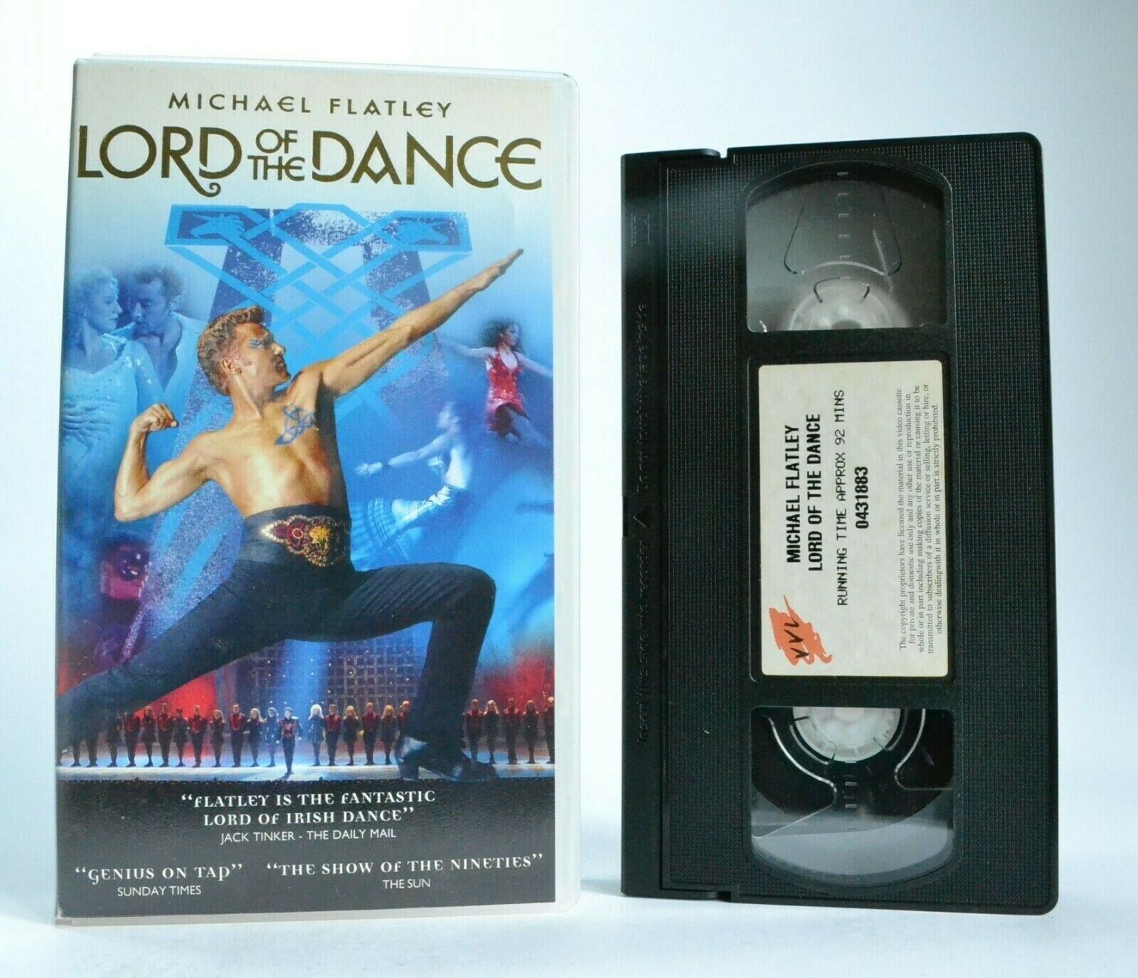 Michael Flatley: Lord Of The Dance - Irish Dancing - Point Theatre/Dublin - VHS-