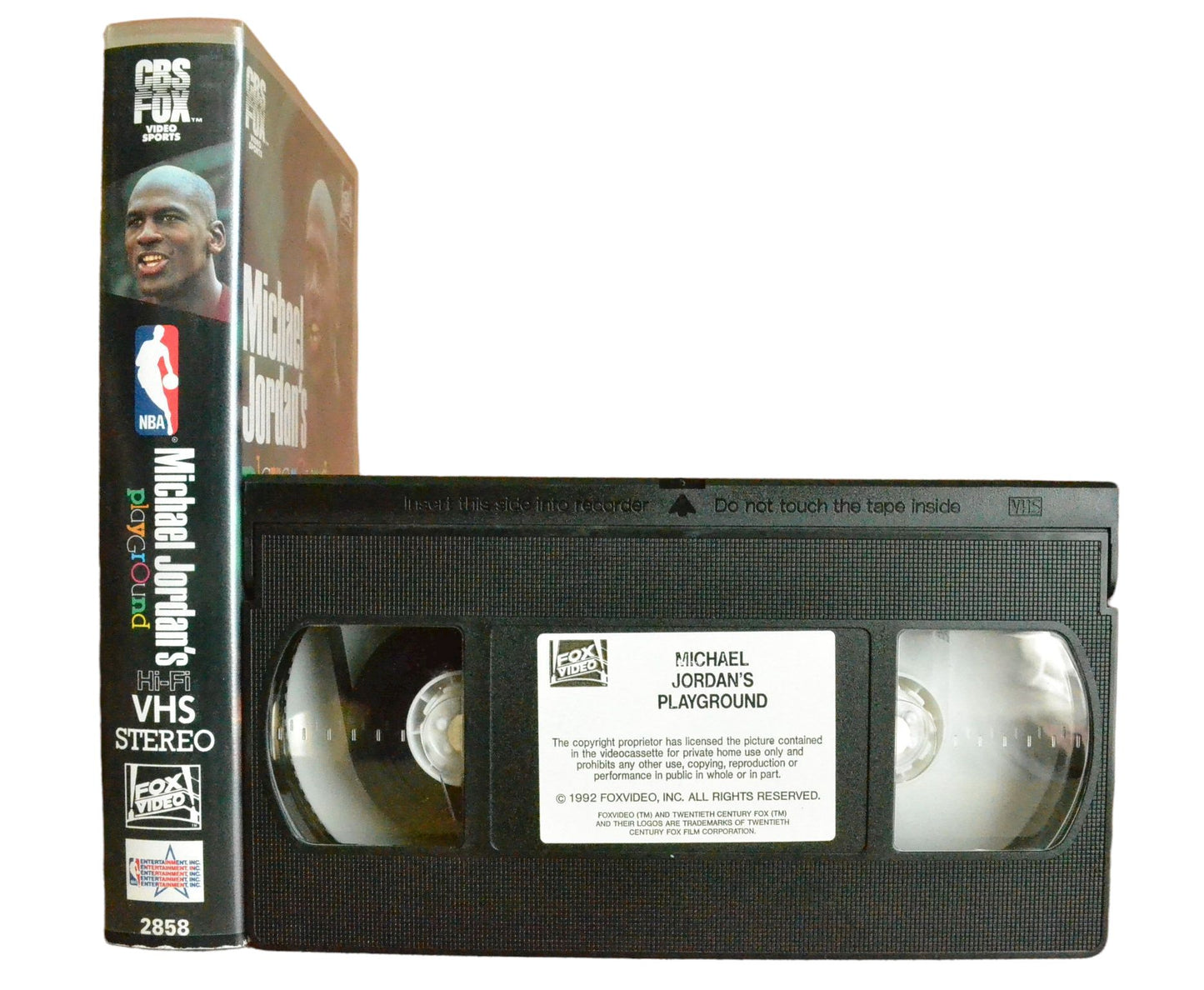 Michael Jordan's Playground - CBS FOX - Pal VHS-