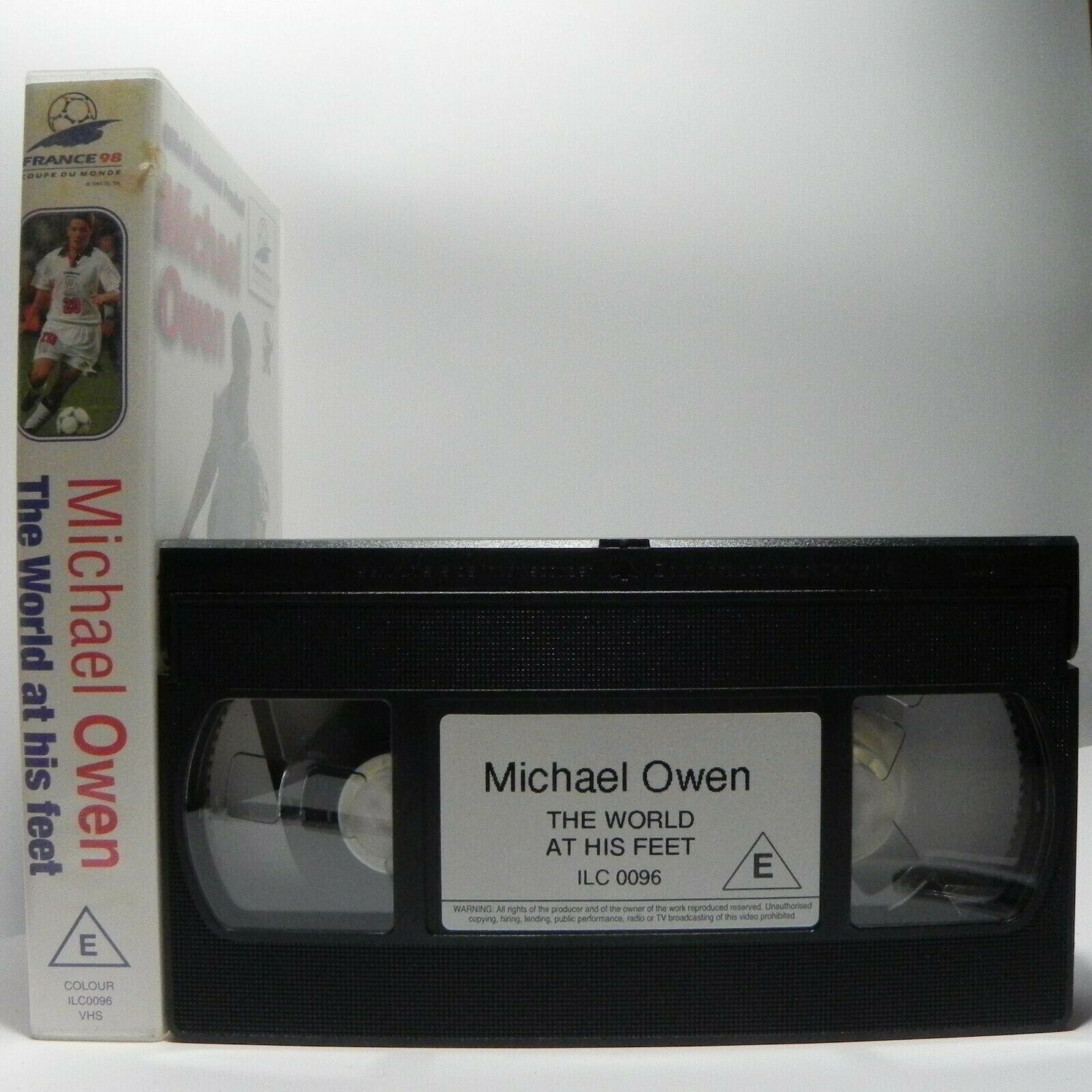 Michael Owen: The World At His Feet - World Cup - France'98 - Football - Pal VHS-