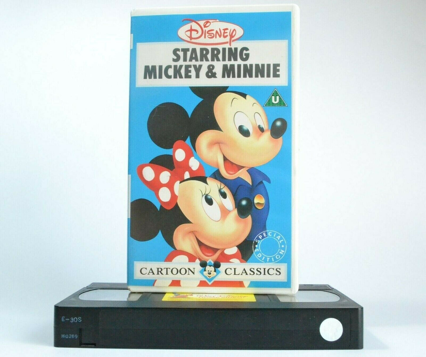 Mickey And Minnie Classic Cartoons - 6 Epiosdes - Animated - Children's - VHS-