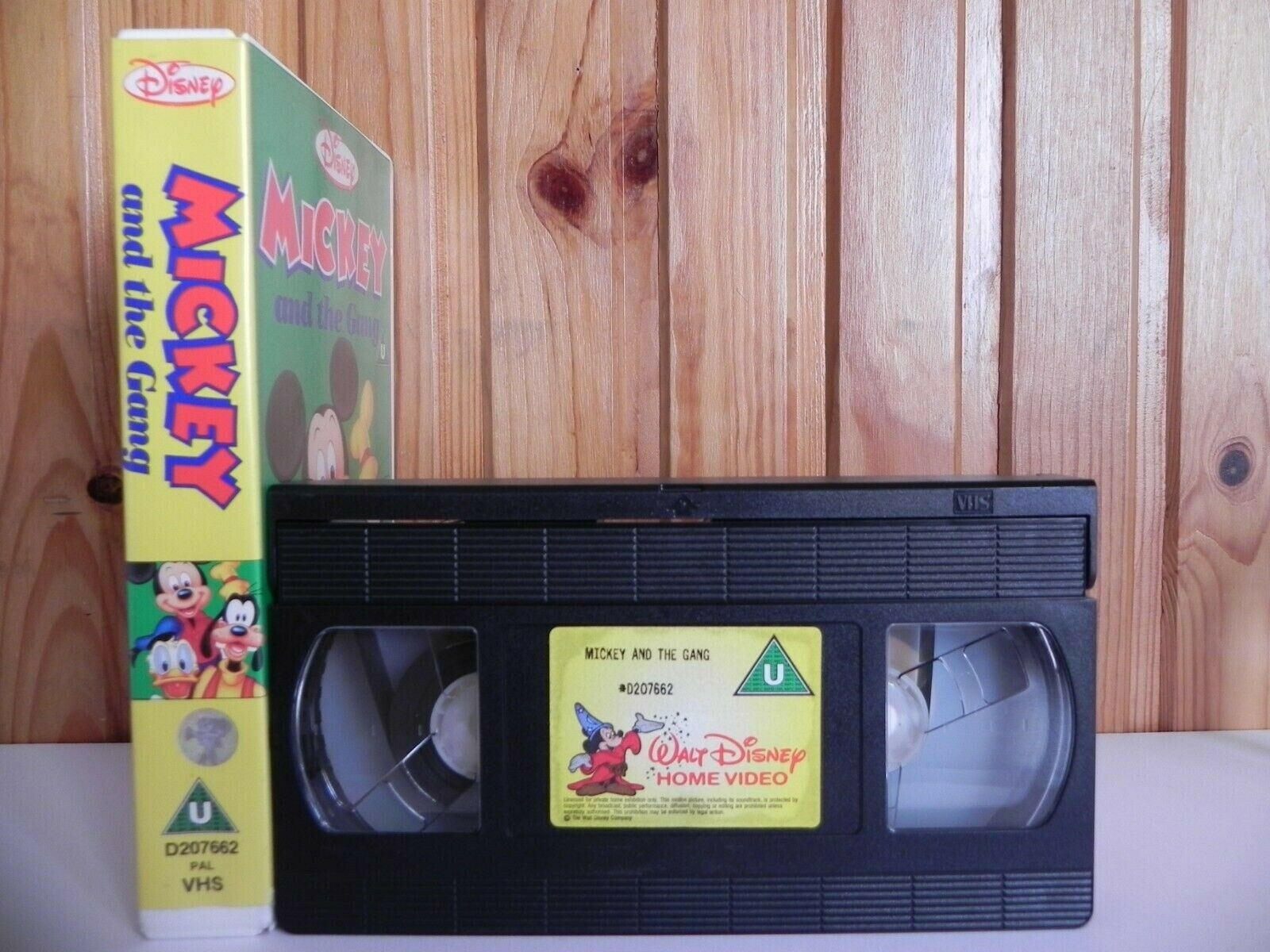 Mickey And The Gang - Walt Disney Original - Kid's Video - D207662 - Pal VHS-