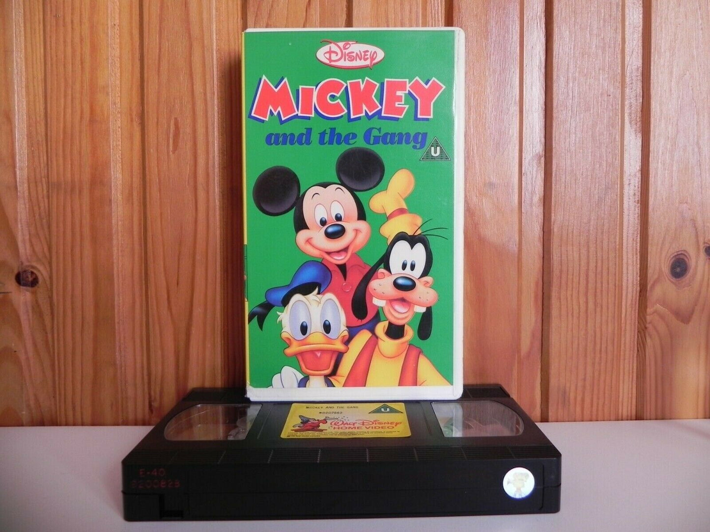 Mickey And The Gang - Walt Disney Original - Kid's Video - D207662 - Pal VHS-