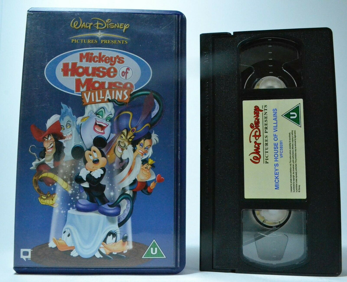 Mickey's House Of Mouse Villains [Disney] Classic Animated Gems - Kids - Pal VHS-