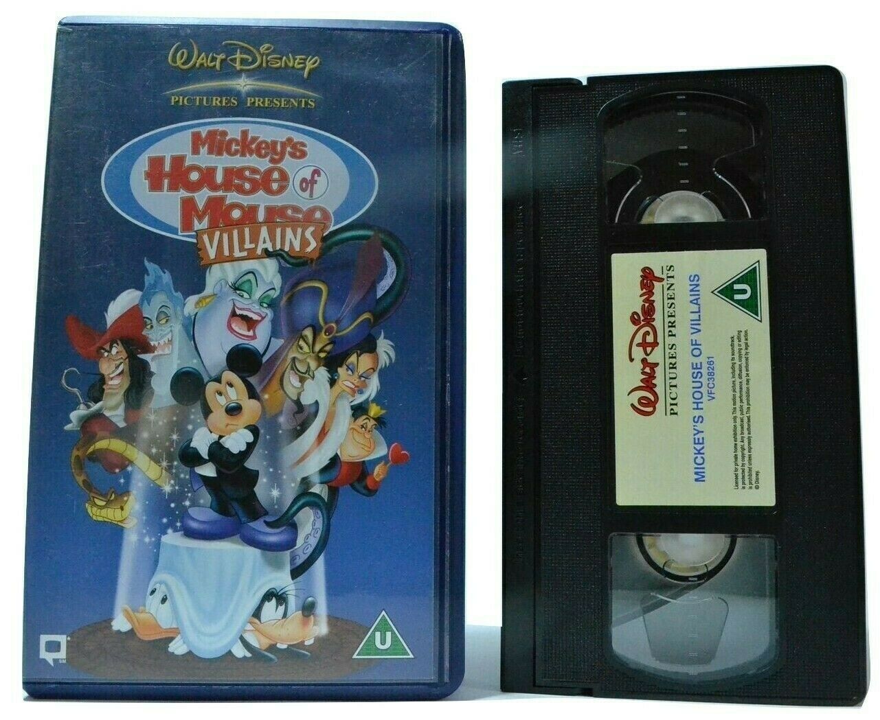 Mickey's House Of Mouse Villains [Disney] Classic Animated Gems - Kids - Pal VHS-