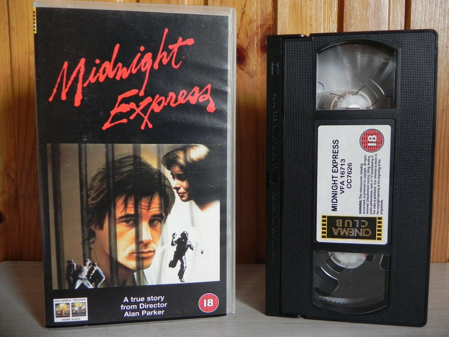 Midnight Express - Billy Hayes True Story - Cinema Club - Smuggling Drama - VHS-