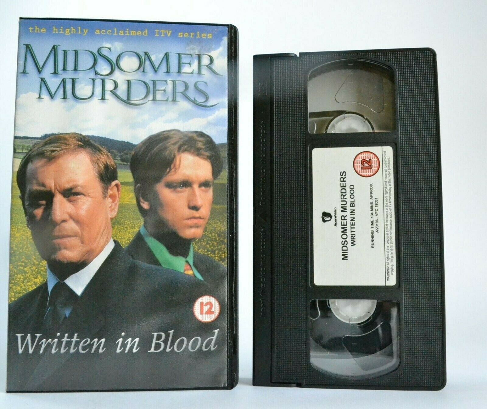 Midsomer Murders: Written In Blood - (1997) ITV Series - Detective Drama - VHS-