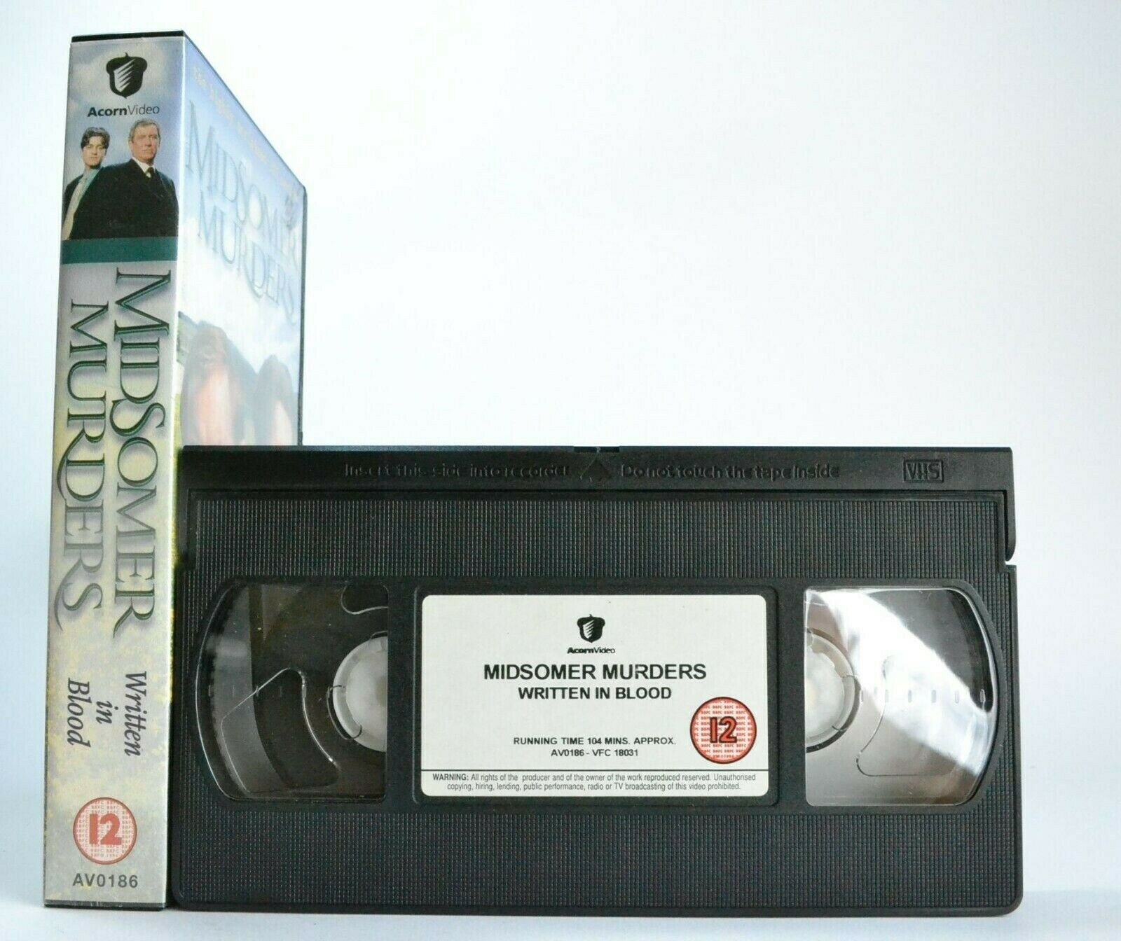 Midsomer Murders: Written In Blood - (1997) ITV Series - Detective Drama - VHS-