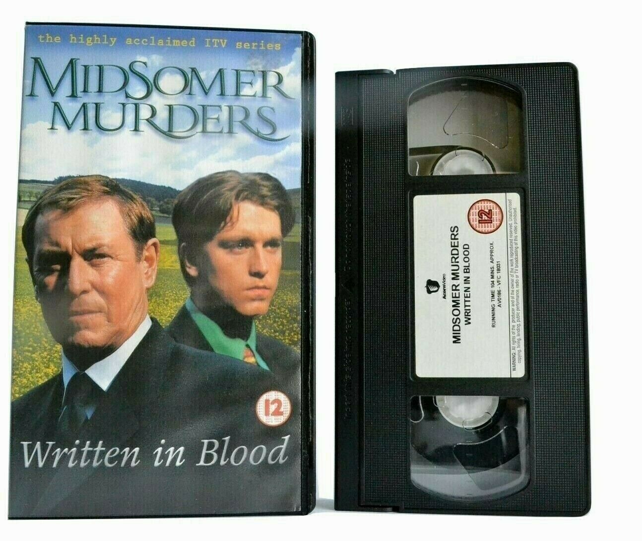 Midsomer Murders: Written In Blood - (1997) ITV Series - Detective Drama - VHS-