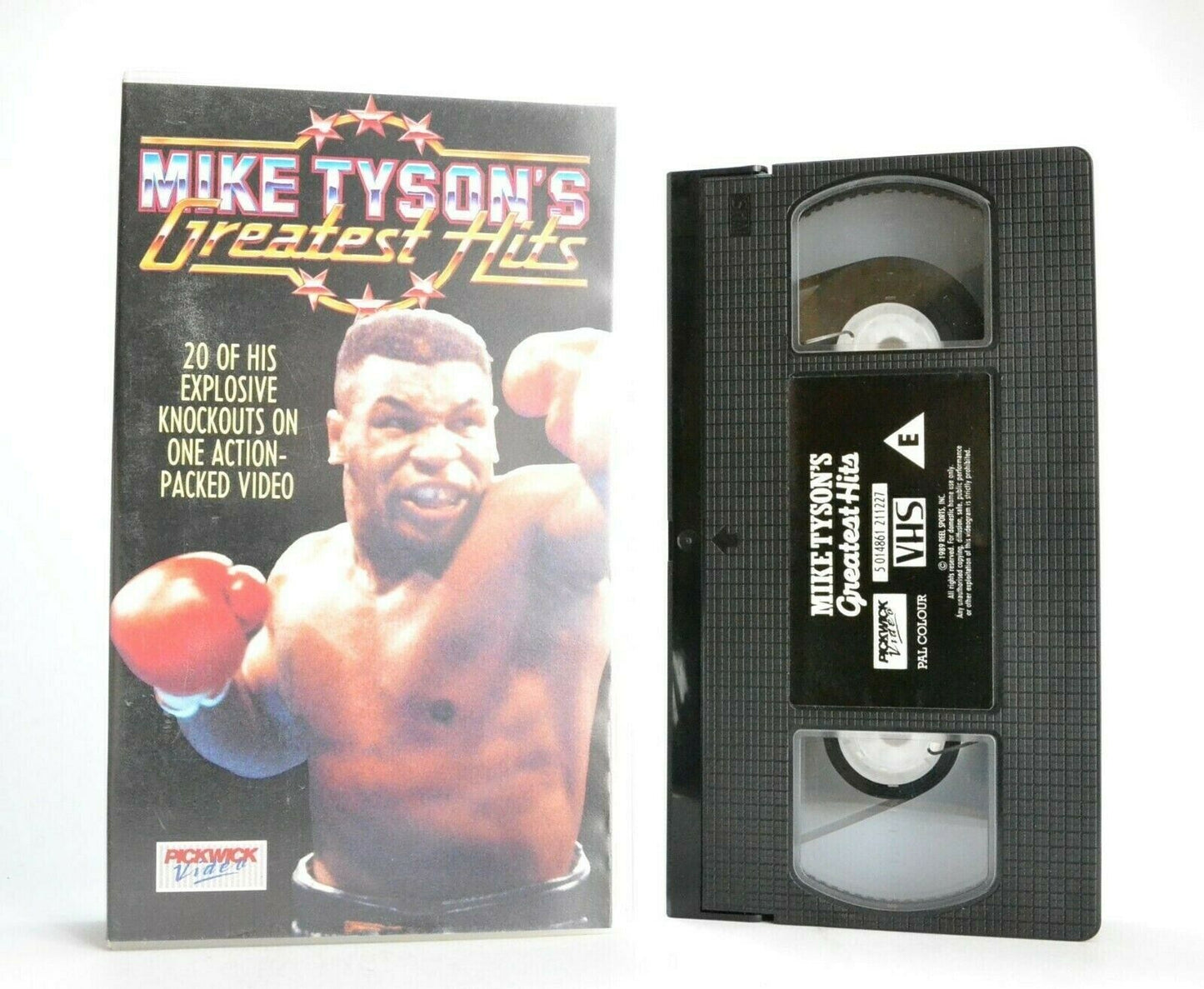 Mike Tyson: Greatest Hits - Iron Mike - 20 Explosive Knockouts - Boxing - VHS-