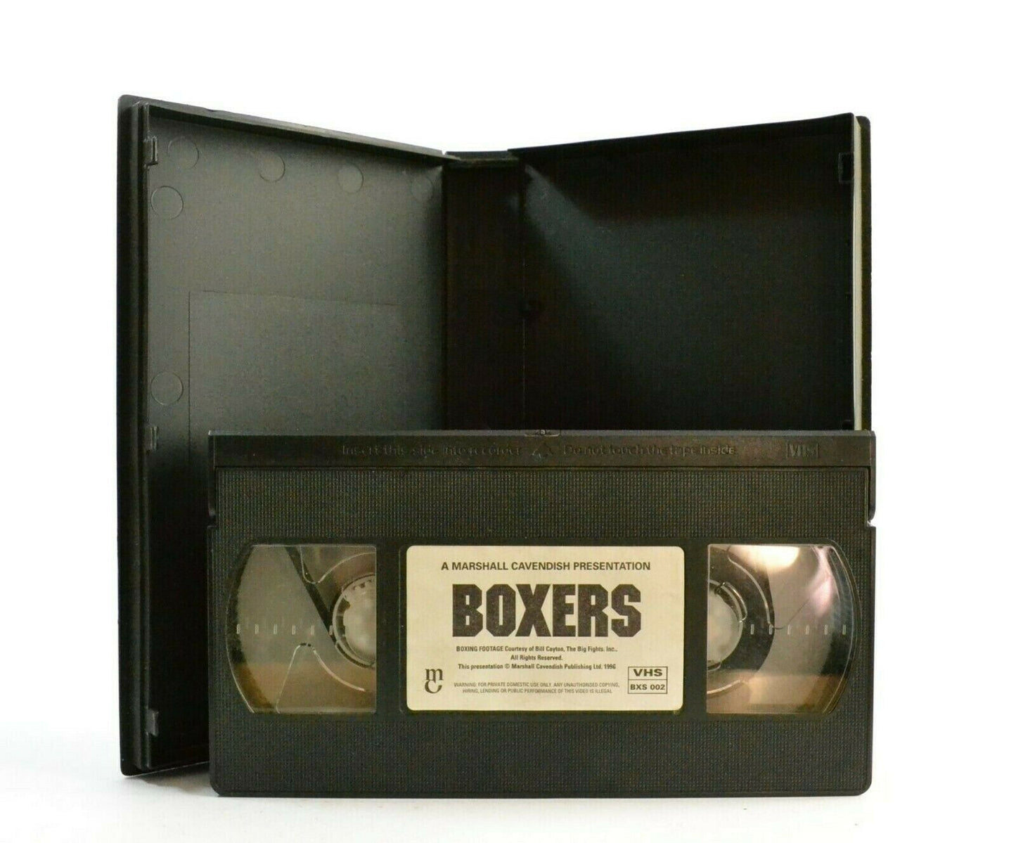 Mike Tyson: Three Great Battles - Boxers Video Collection - Iron Mike - Pal VHS-