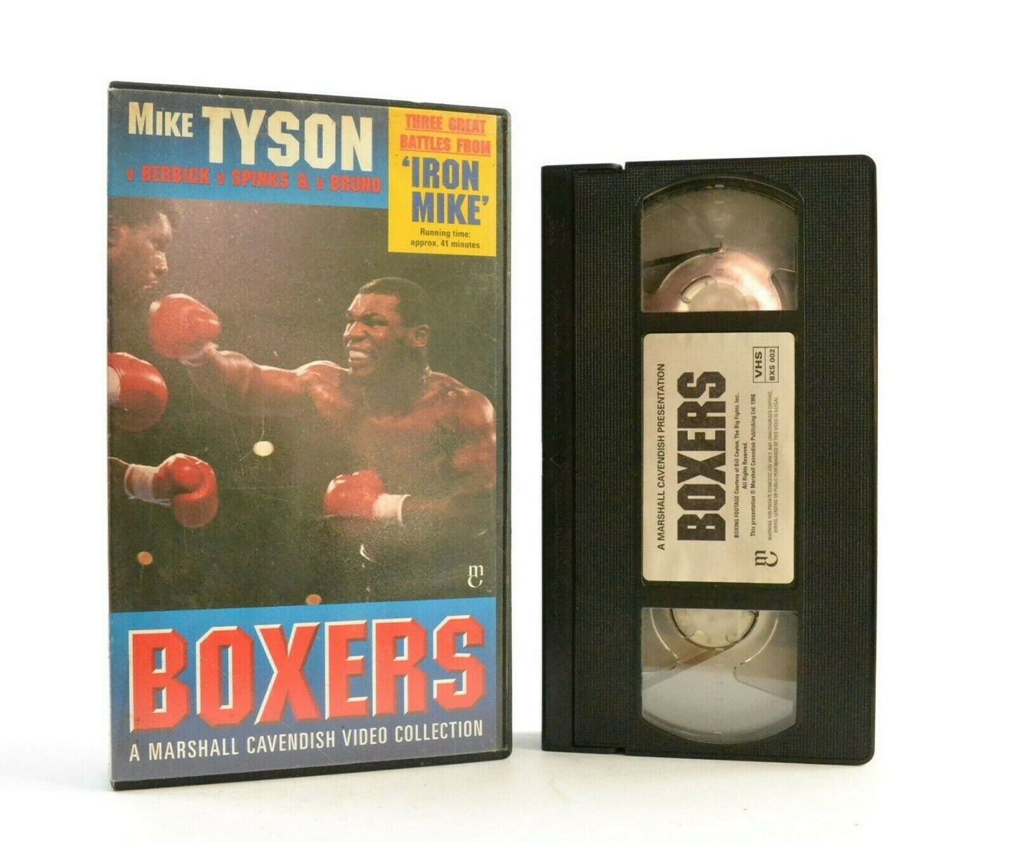 Mike Tyson: Three Great Battles - Boxers Video Collection - Iron Mike - Pal VHS-