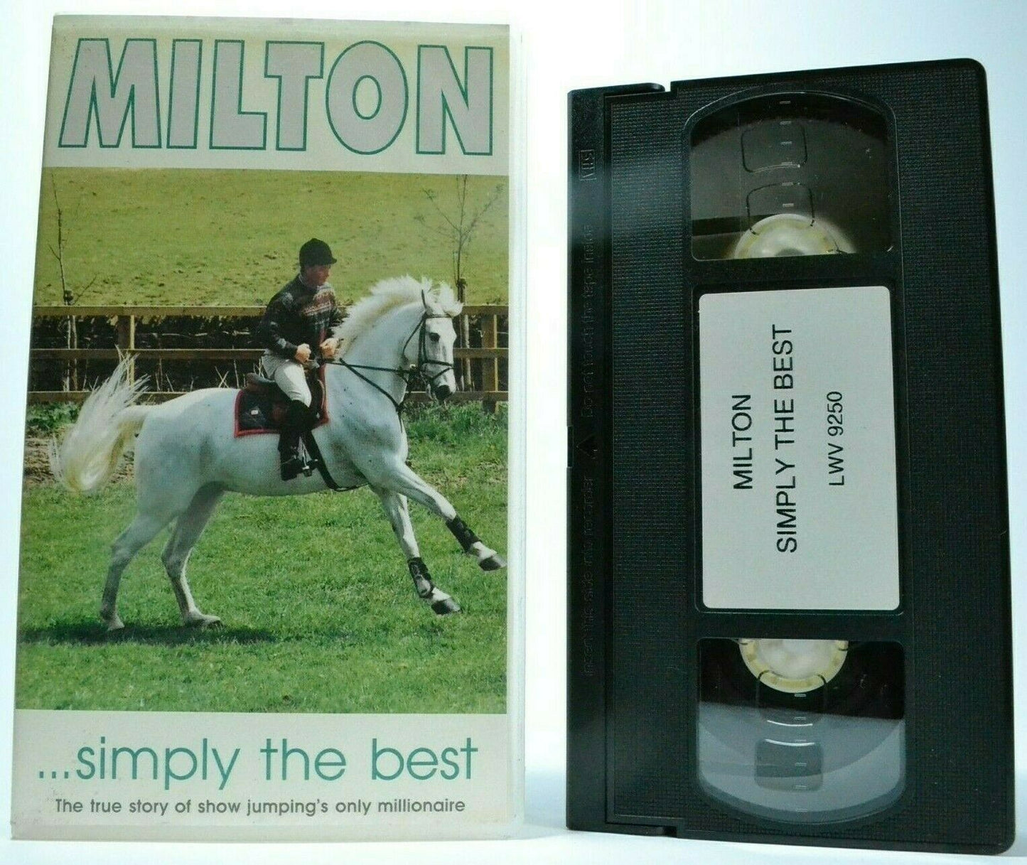 Milton: Simply The Best [Documentary] Juper Horse - John Whitaker - Pal VHS-