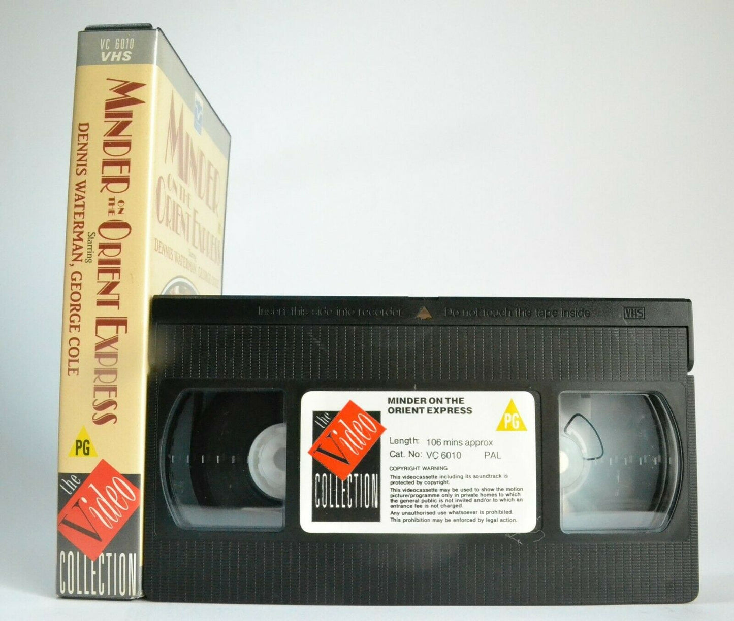 Minder Of The Orient Express [Thames Video] T.V. Series - Dennis Waterman - VHS-