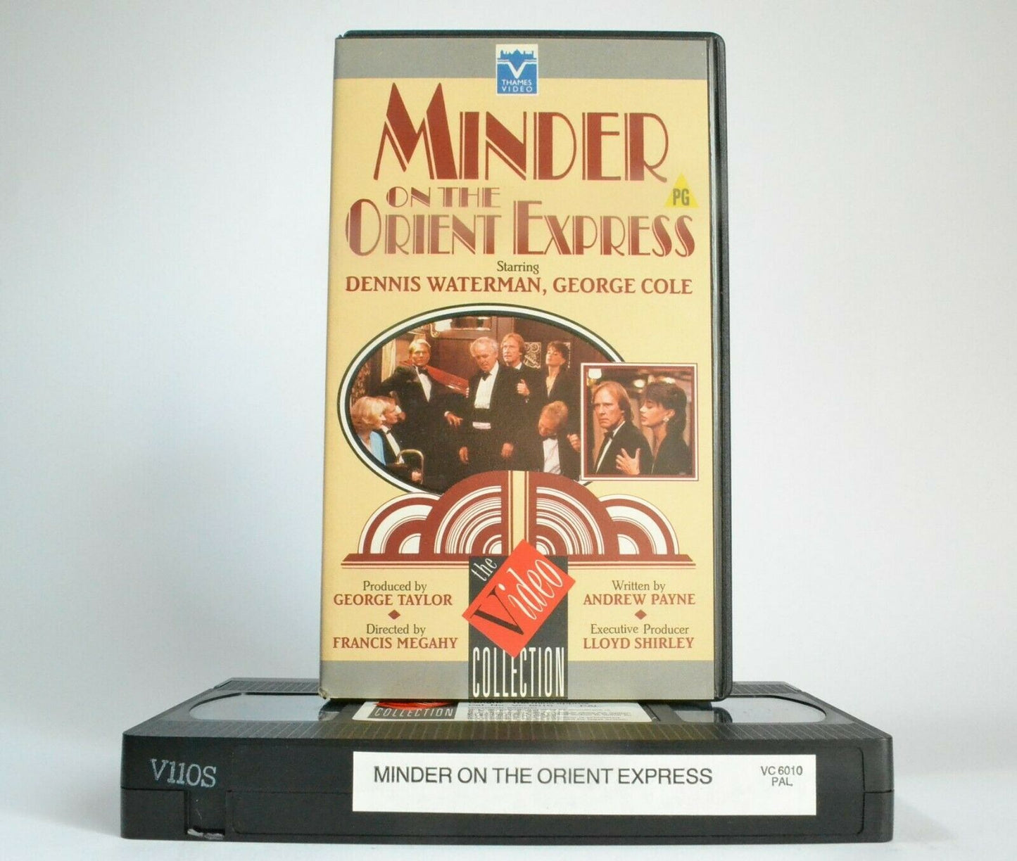 Minder Of The Orient Express [Thames Video] T.V. Series - Dennis Waterman - VHS-