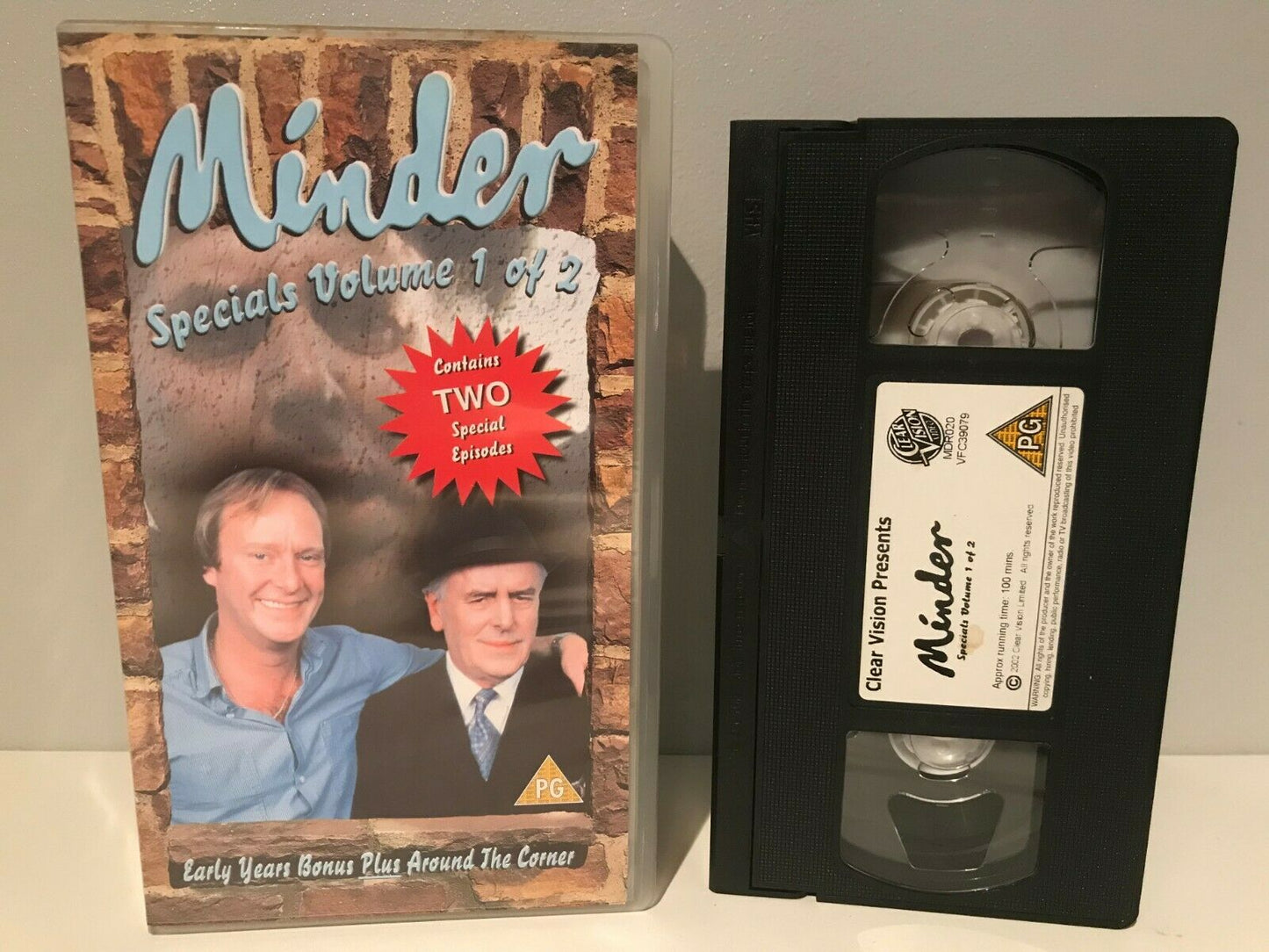 Minder: Special Volume 1 Of 2: Early Years Bonus / Around The Corner - Pal VHS-