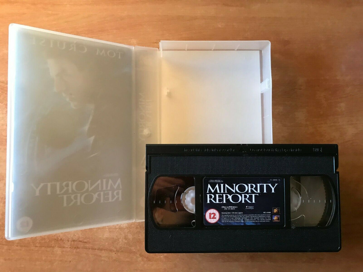 Minority Report; [Steven Spielberg] Action (Philip K. Dick) Tom Cruise - Pal VHS-