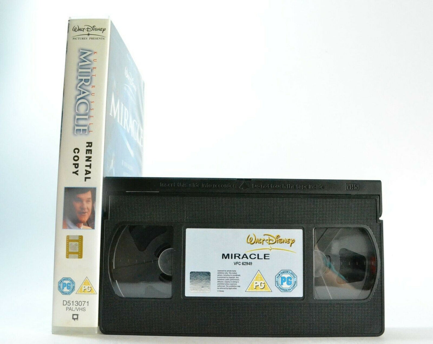 Miracle (2004); [Herb Brooks] Biographical Drama - Big Box - Kurt Russell - VHS-