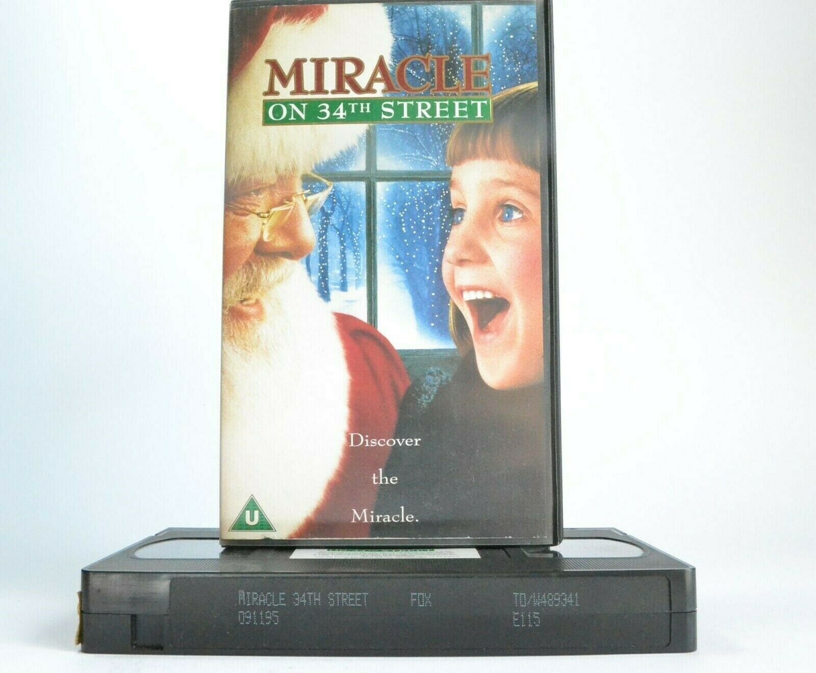 Miracle On 34th Street: Christmas Fantasy Film - Richard Attenborough - Pal VHS-