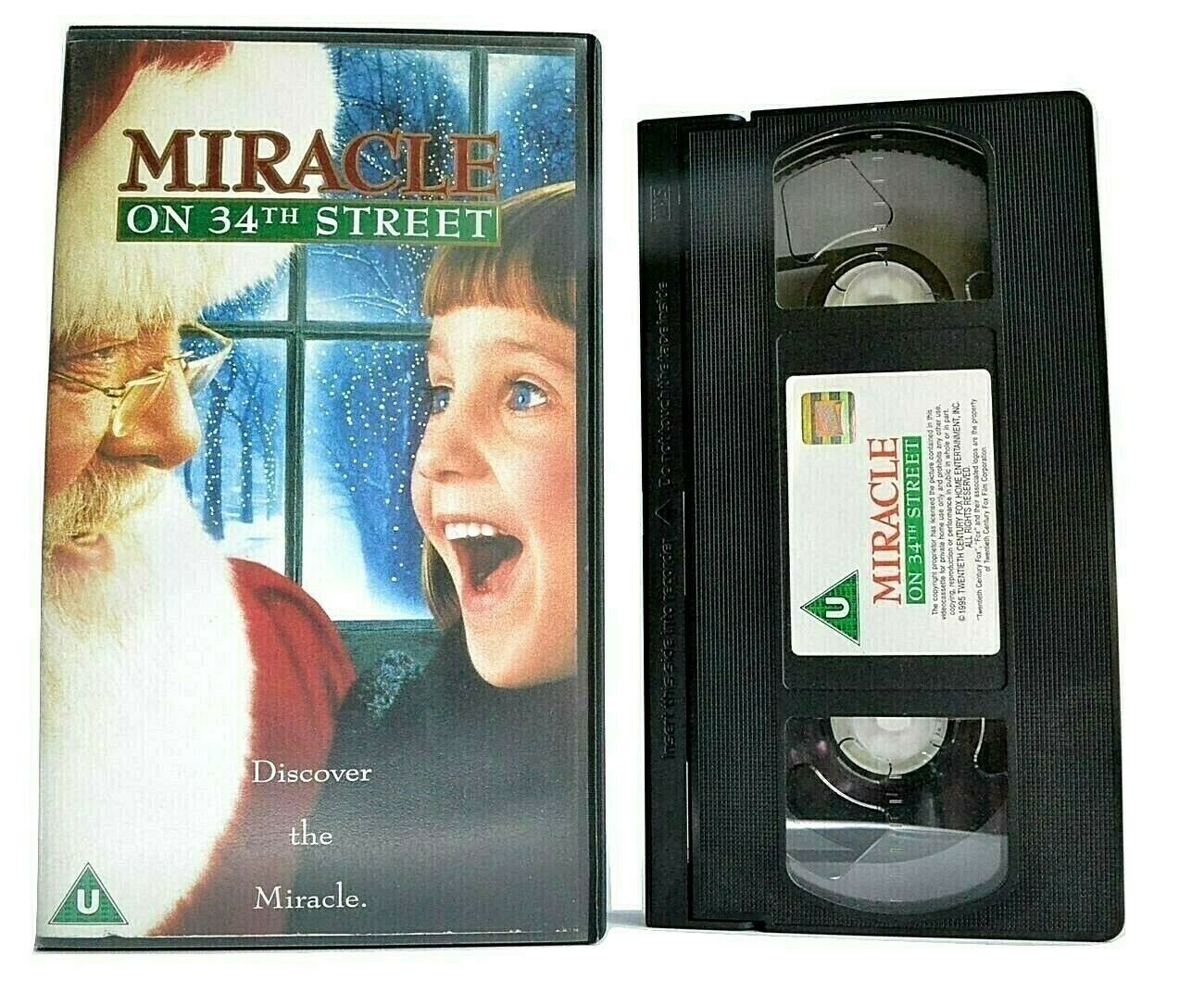 Miracle On 34th Street: Christmas Fantasy Film - Richard Attenborough - Pal VHS-