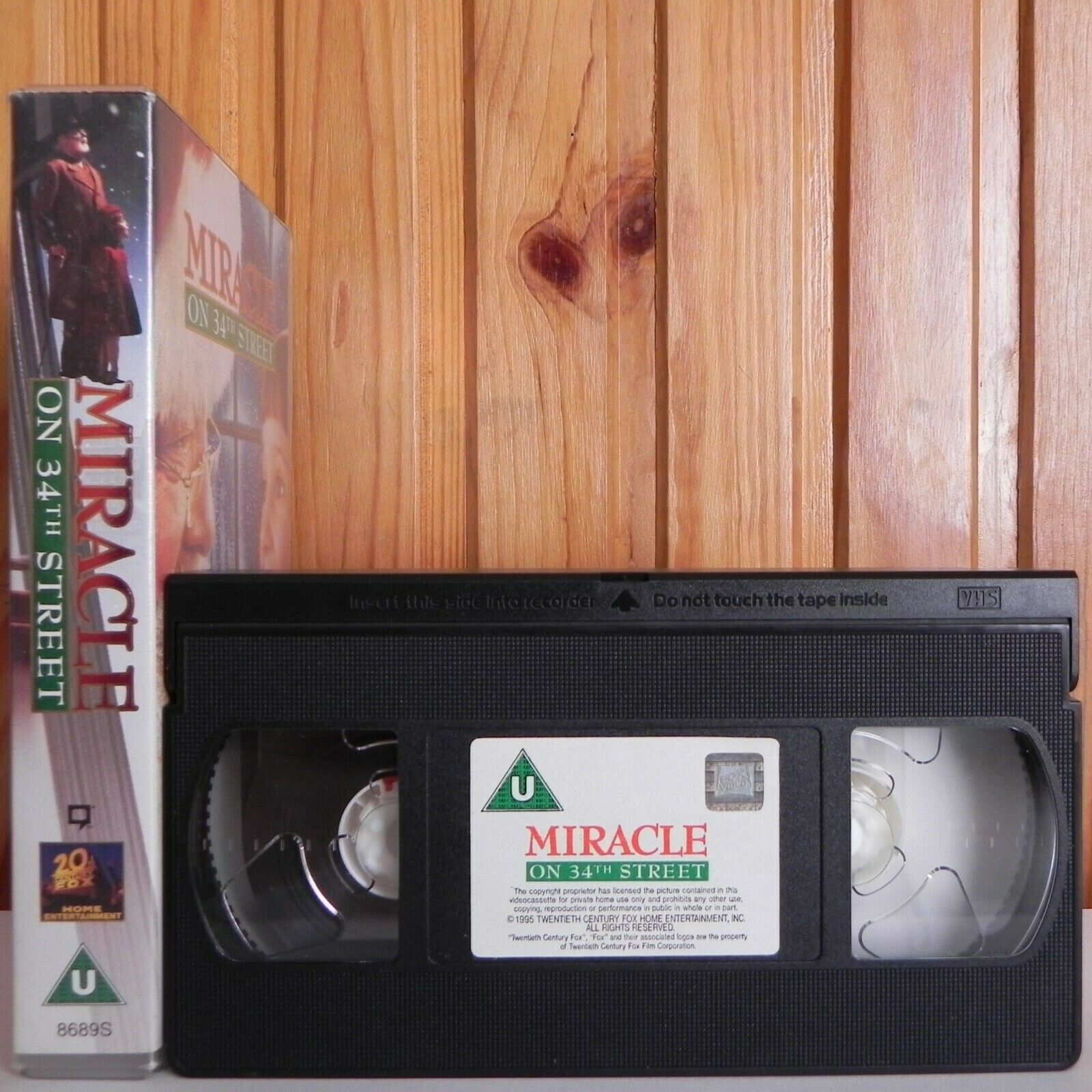 Miracle On 34th Street - Wonderful Story - Discover The Miracle - Pal VHS-