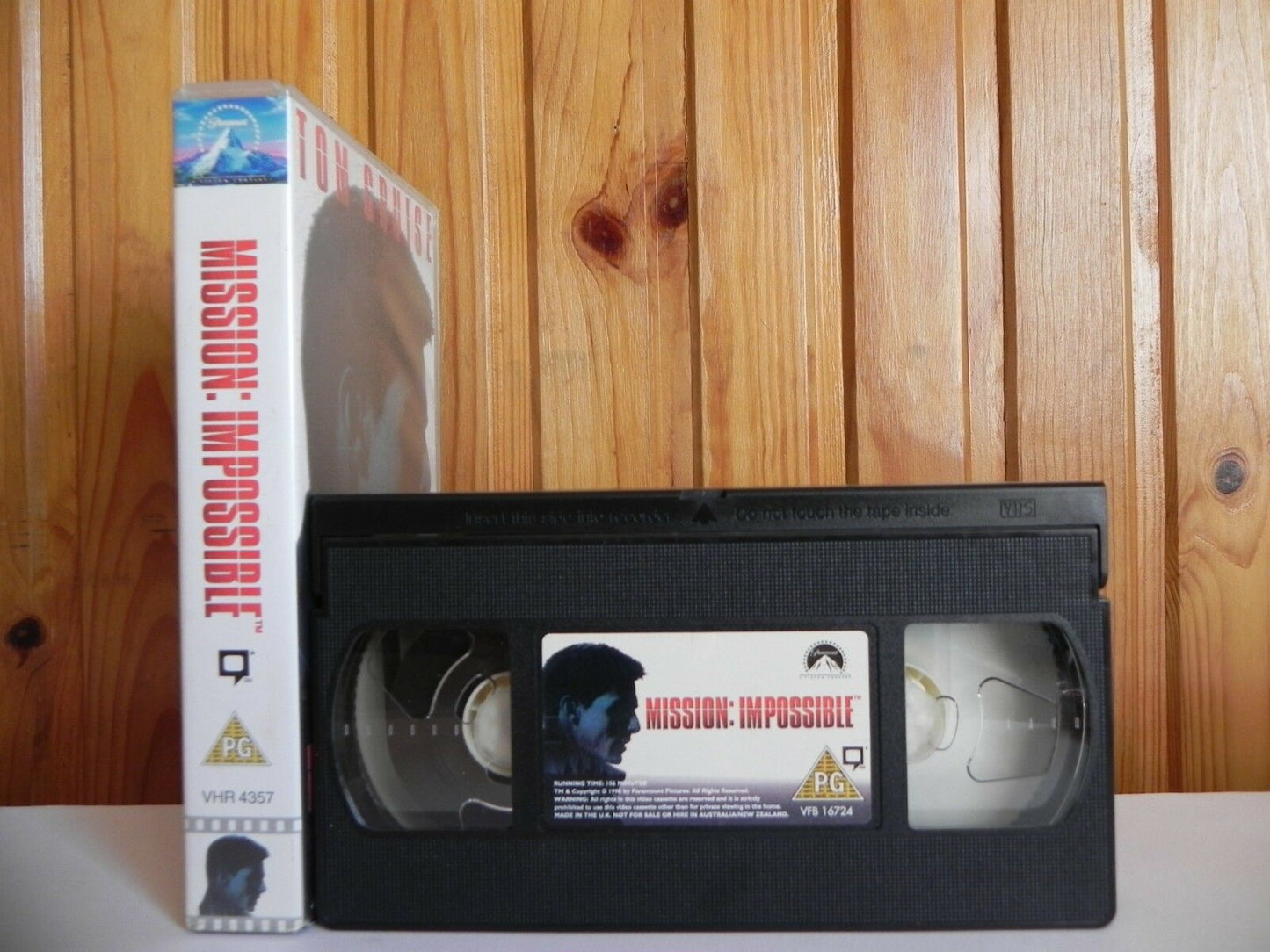 Mission: Impossible - Paramount - Action - Tom Cruise - Jon Voight - Pal VHS-