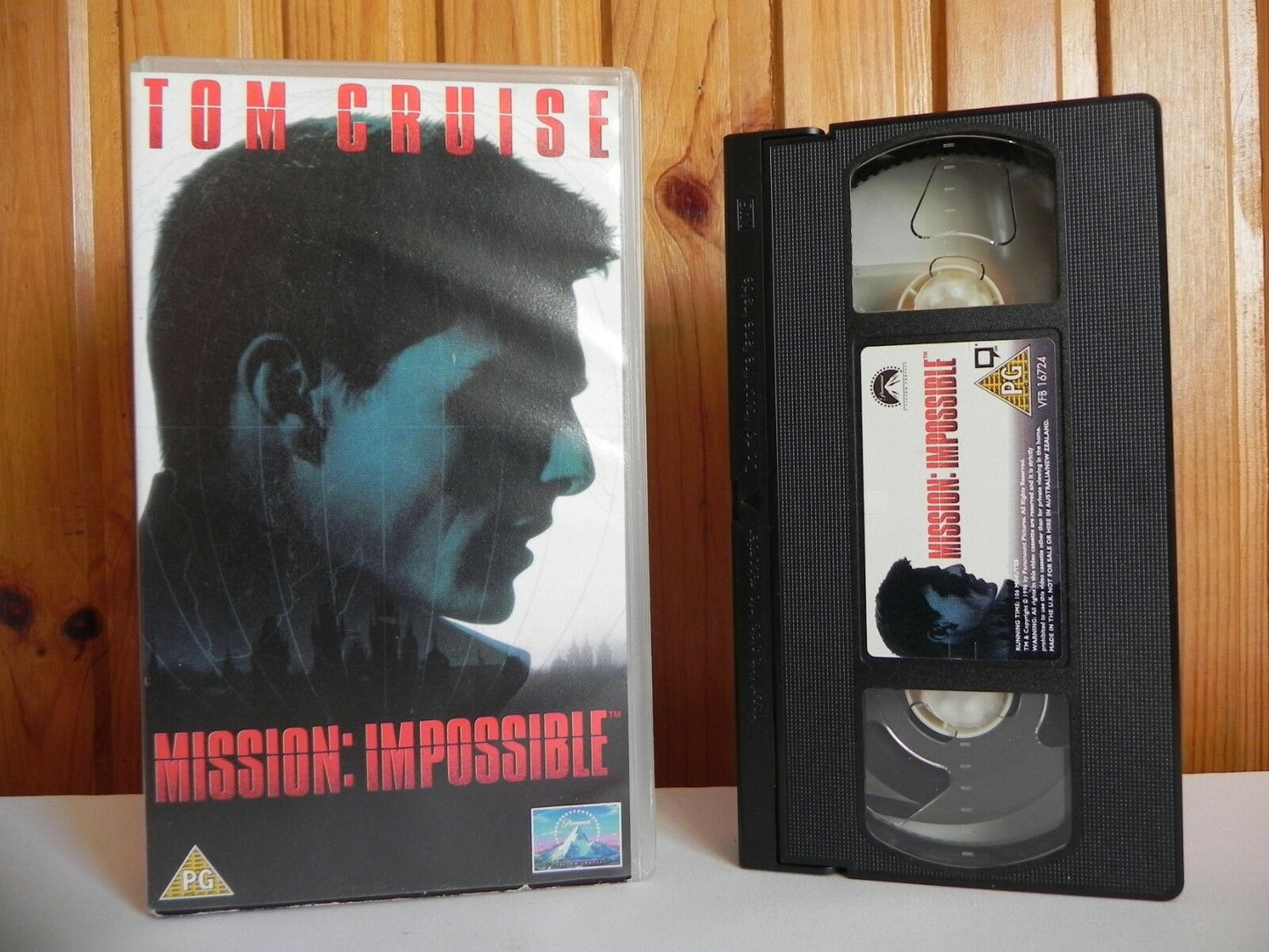 Mission: Impossible - Paramount - Action - Tom Cruise - Jon Voight - Pal VHS-