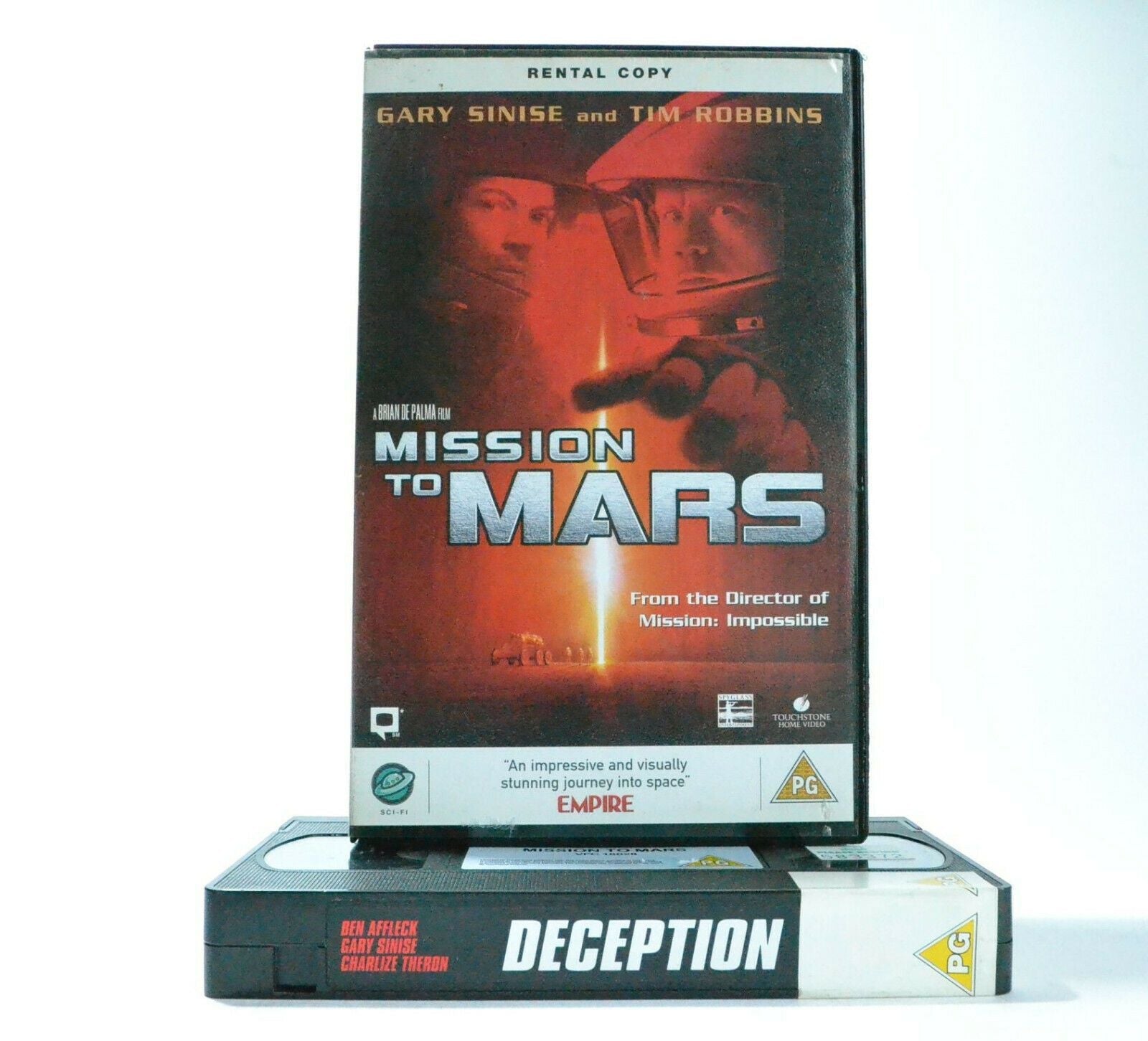 Mission To Mars: 2000 Big Box Sci-Fi Adventure [2020 Alien Action] Sinise - VHS-