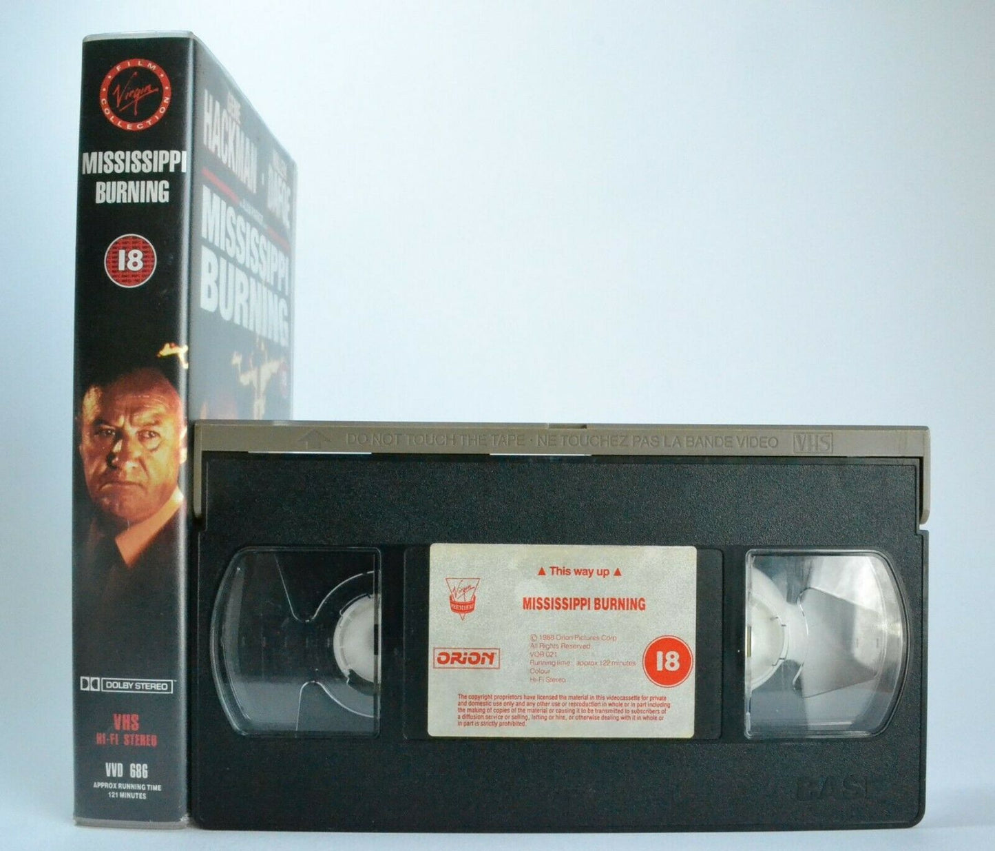 Mississippi Burning: Ku Klux Klan Investigation - (1988) Crime Thriller - VHS-