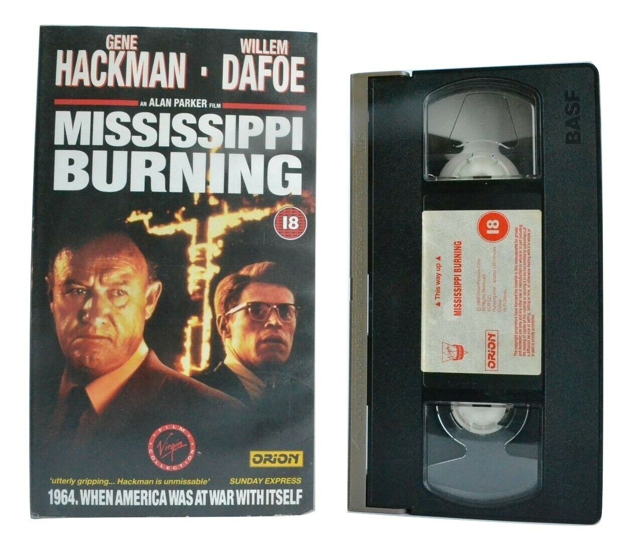 Mississippi Burning: Ku Klux Klan Investigation - (1988) Crime Thriller - VHS-