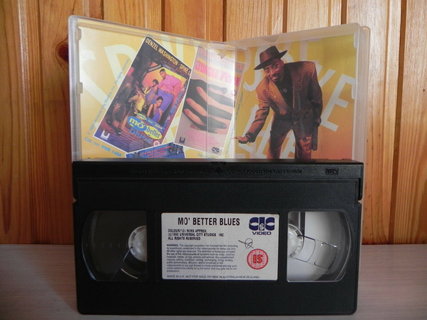 Mo Better Blues - Rare Spike Lee Joint - Denzel Washington - 1st CIC Print - VHS-