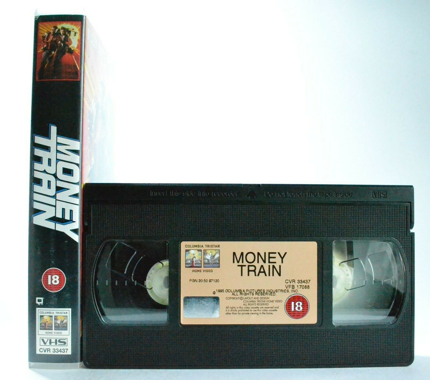 Money Train: Columbia (1995) - Action - Wesley Snipes/Woody Harrelson - Pal VHS-