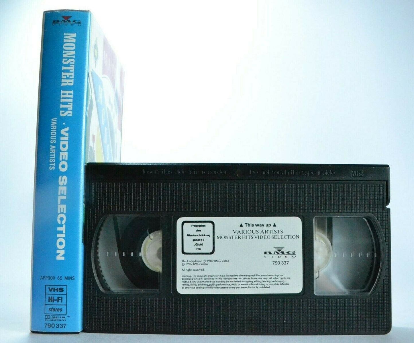 Monster Hits Video Sellection: Eurythmics - Alice Cooper - Chrise Rea - Pal VHS-