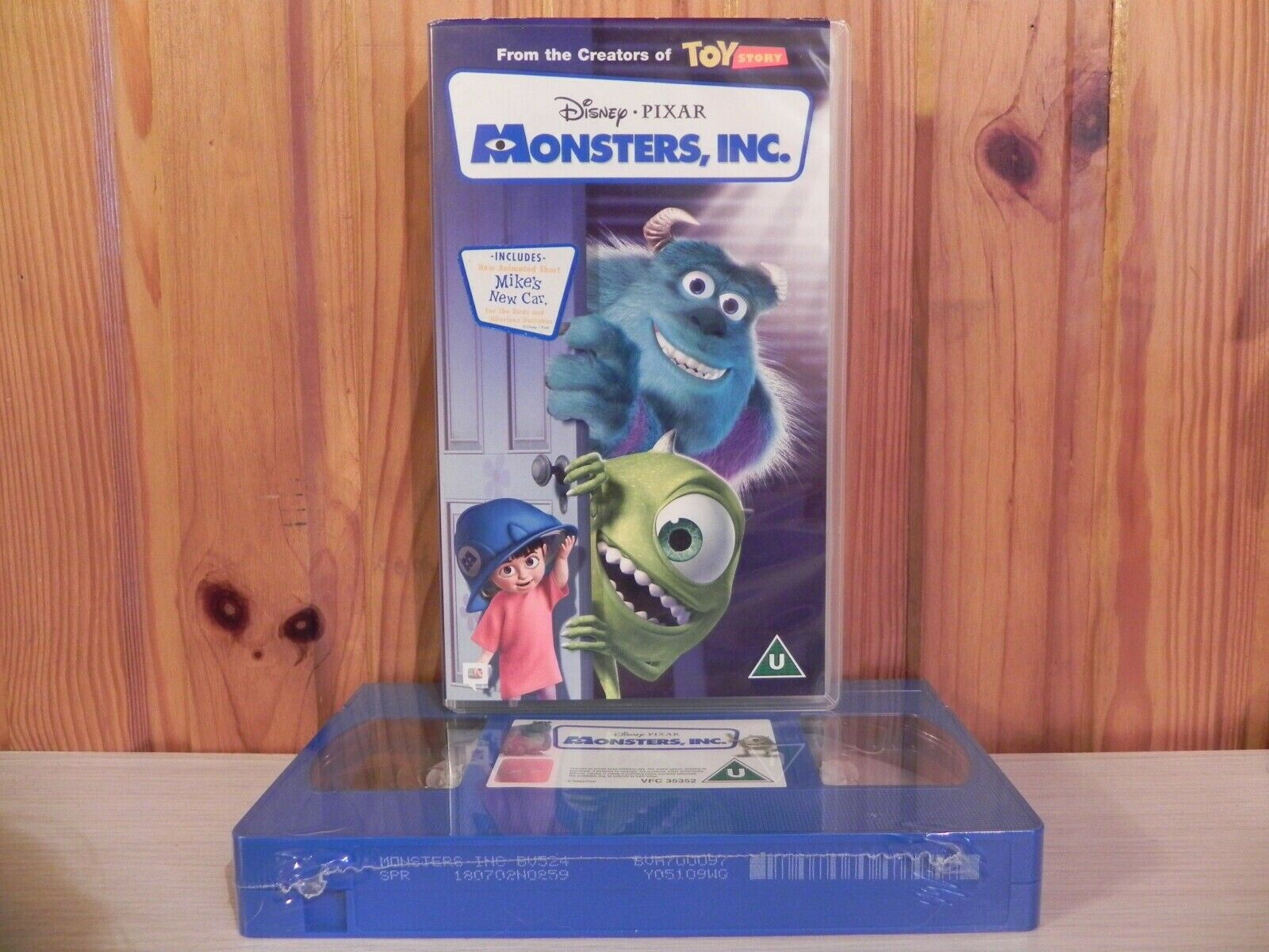 Monsters,Inc. (2001): Brand New Sealed - Disney/Pixar Video - Children's - VHS-