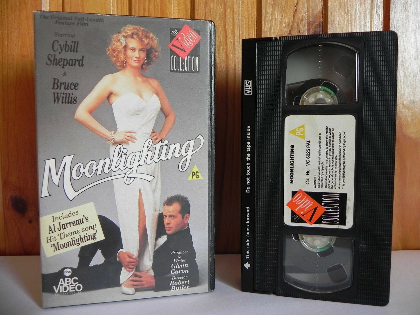 Moonlighting - ABC Video - Comedy - Action - Cybill Shepard - Bruce Willis - VHS-