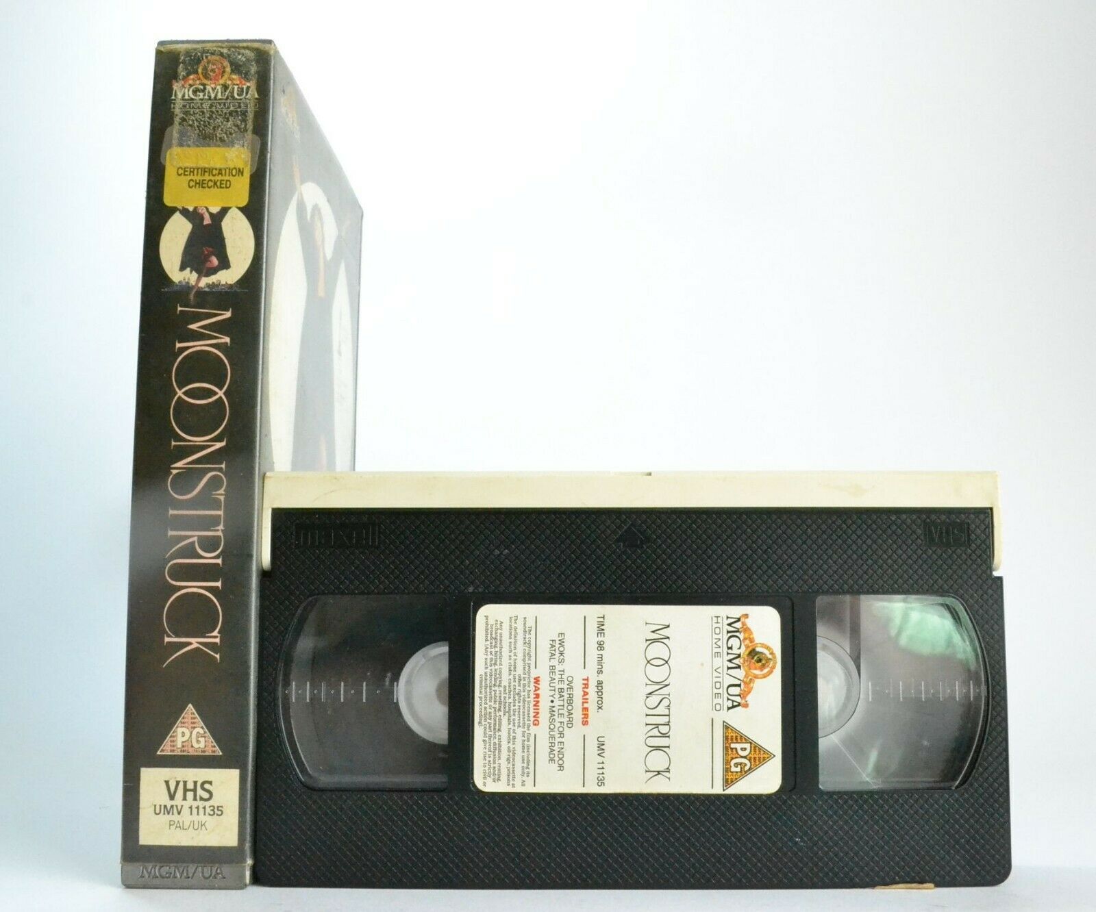 Moonstruck: Romance (1987) New York - MGM Large Box - Nicolas Cage & Cher - VHS-